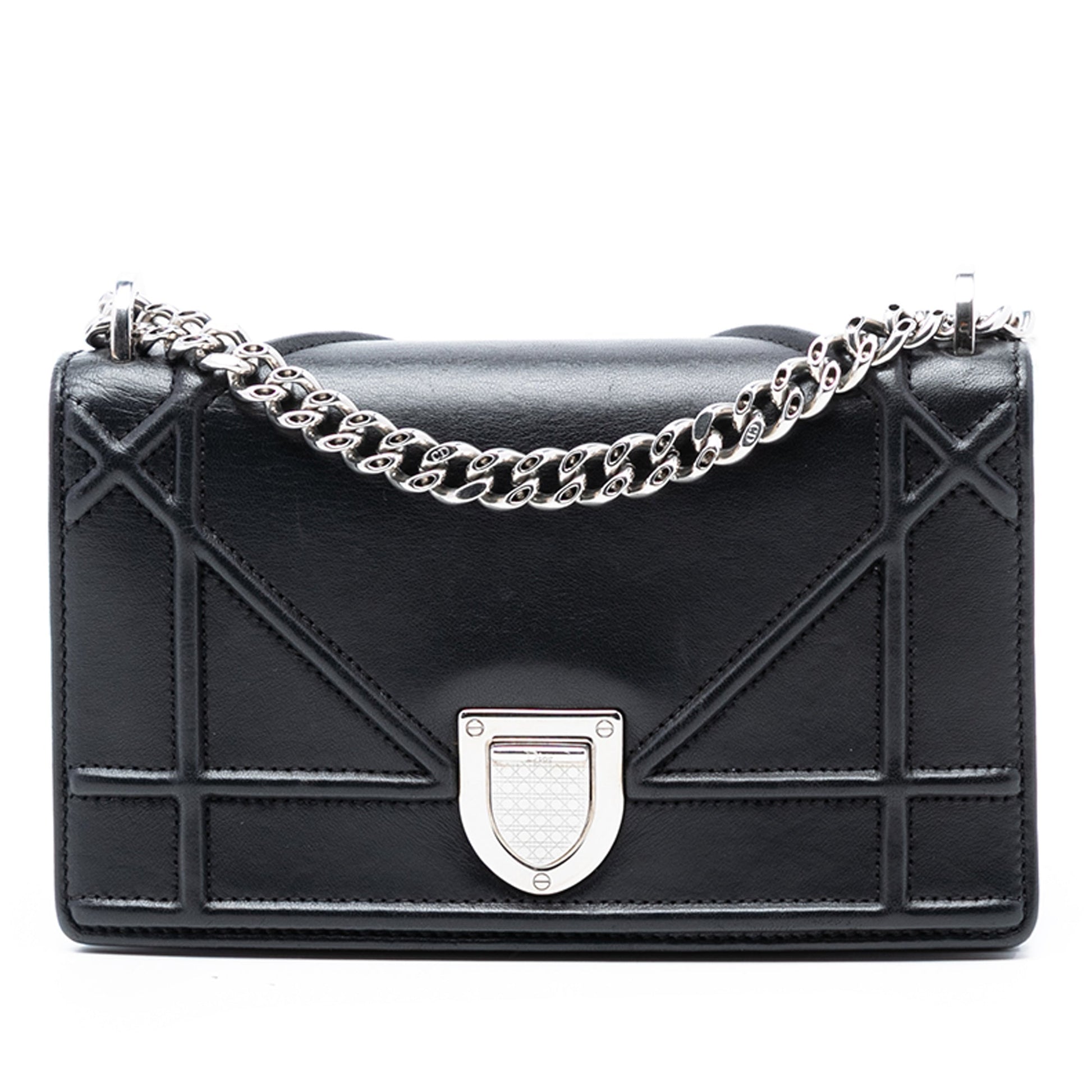 Dior Mini Lambskin Diorama Flap