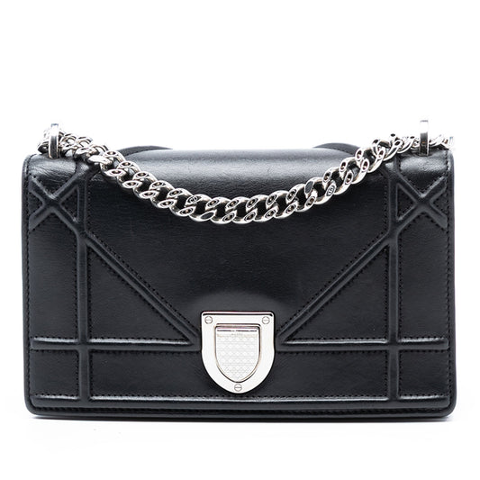 Dior Mini Lambskin Diorama Flap
