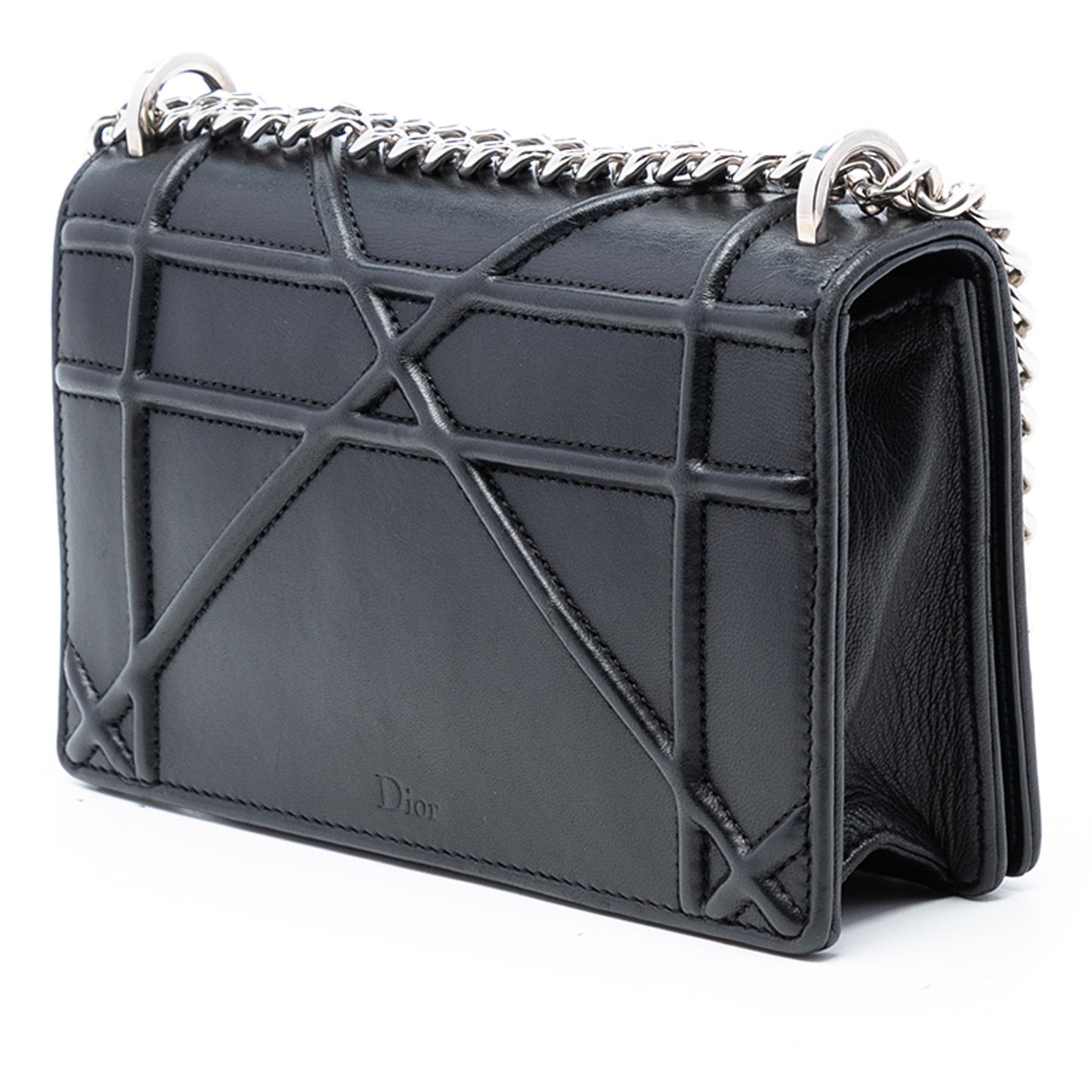 Dior Mini Lambskin Diorama Flap