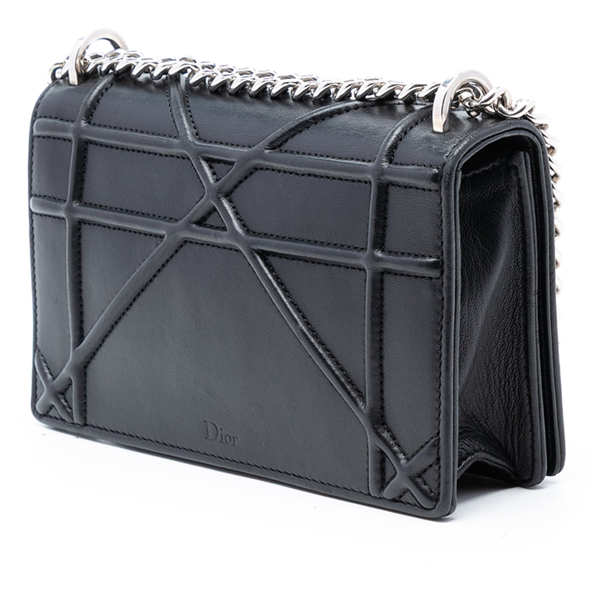 Dior Mini Lambskin Diorama Flap