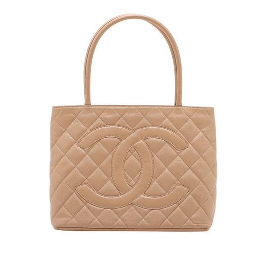 Chanel Caviar Medallion Tote