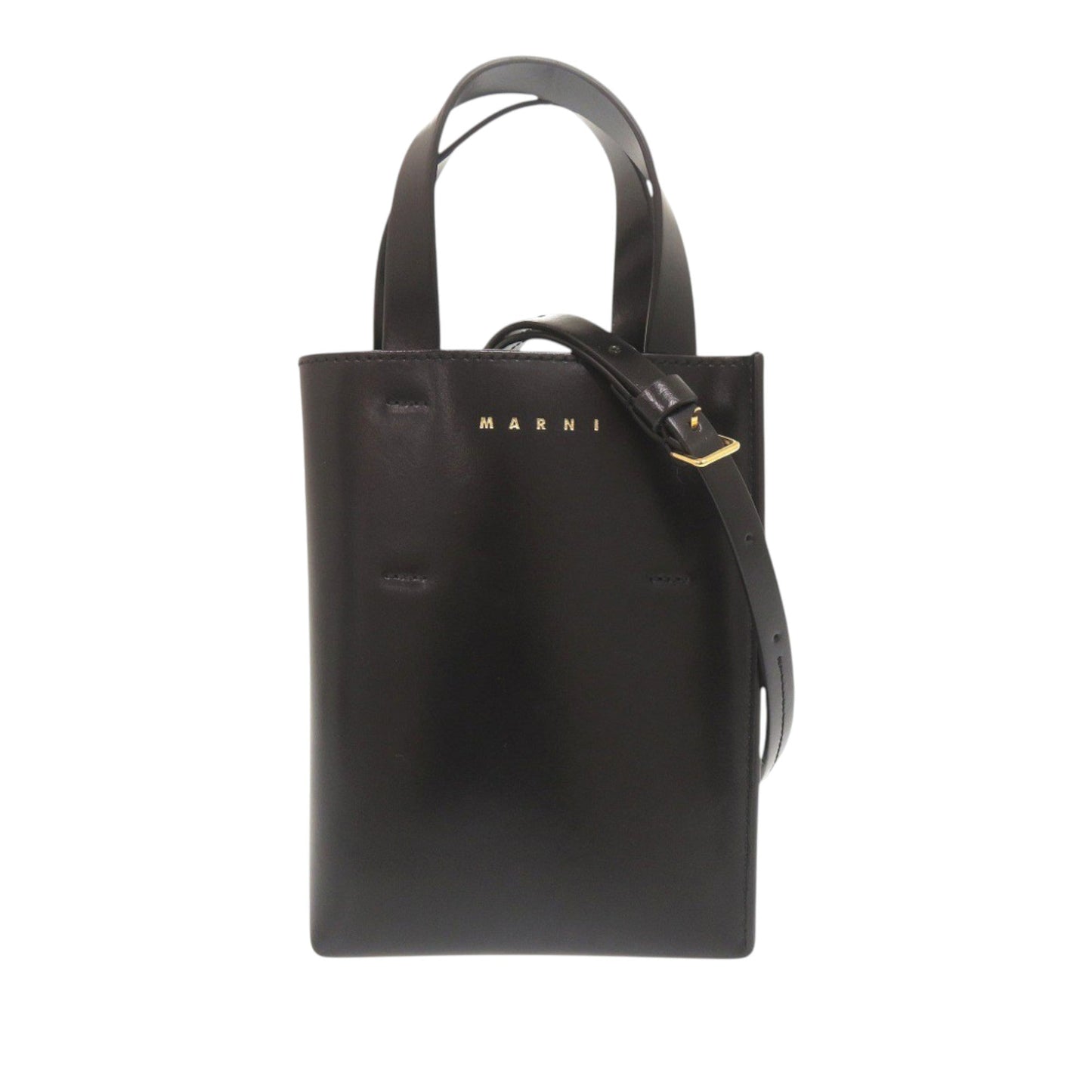 Marni Nano Leather Museo Satchel