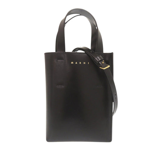 Marni Nano Leather Museo Satchel