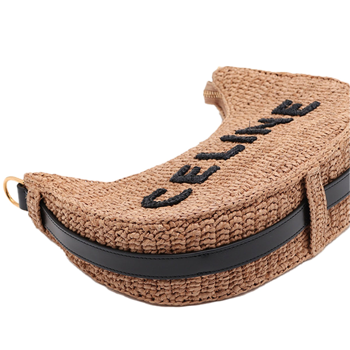 Celine Medium Raffia Ava Shoulder Bag