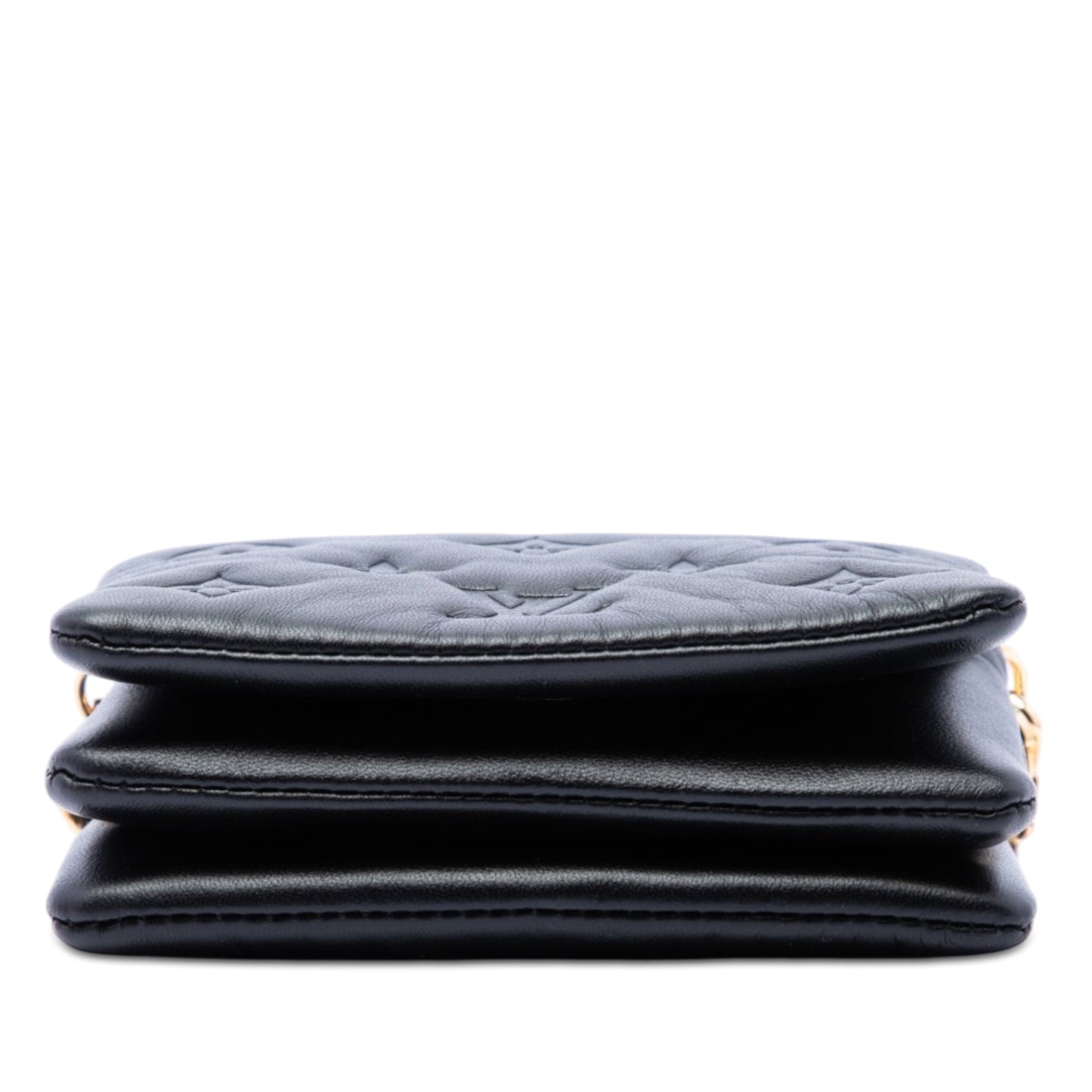 Louis Vuitton Monogram Embossed Puffy Lambskin Coussin Belt Bag
