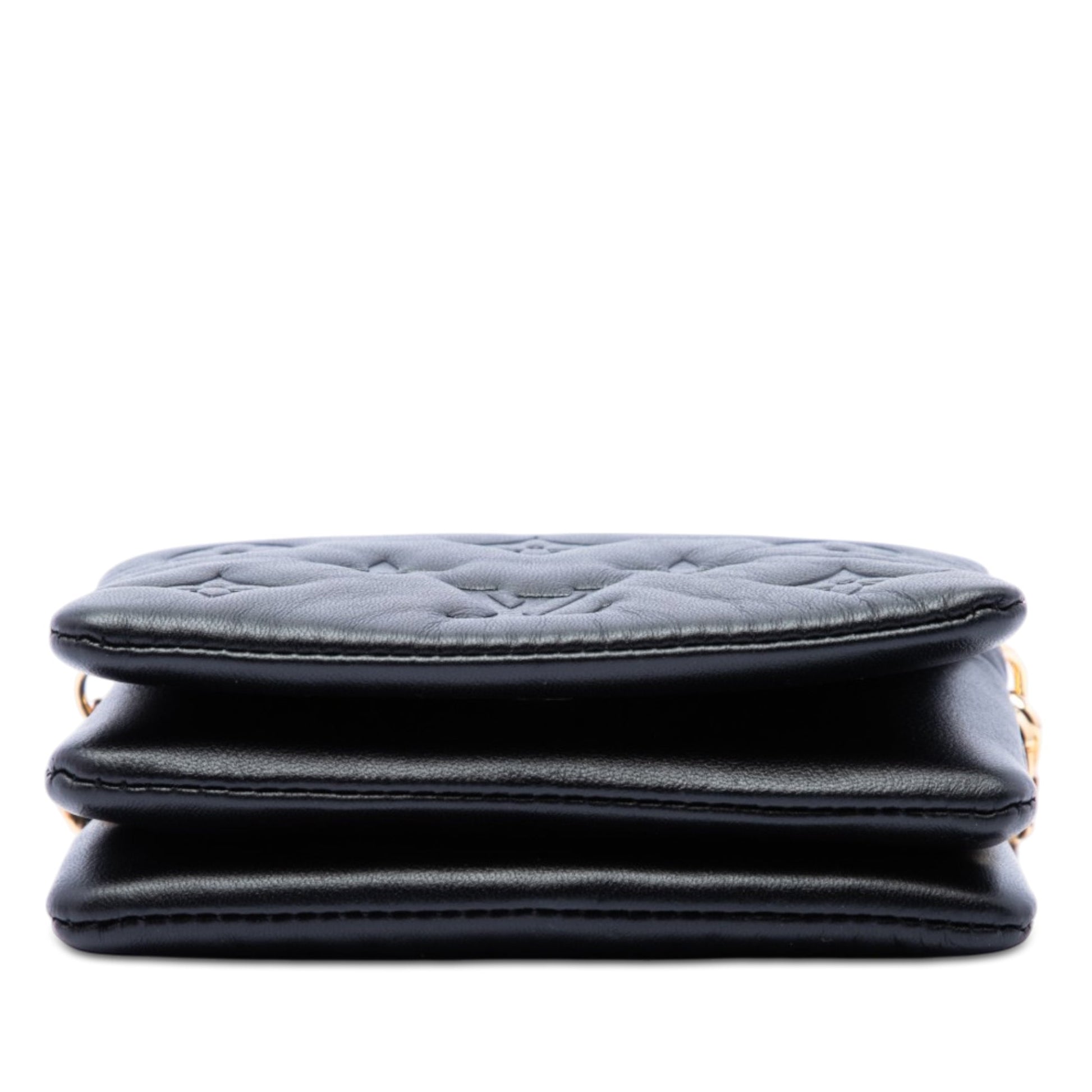 Louis Vuitton Monogram Embossed Puffy Lambskin Coussin Belt Bag