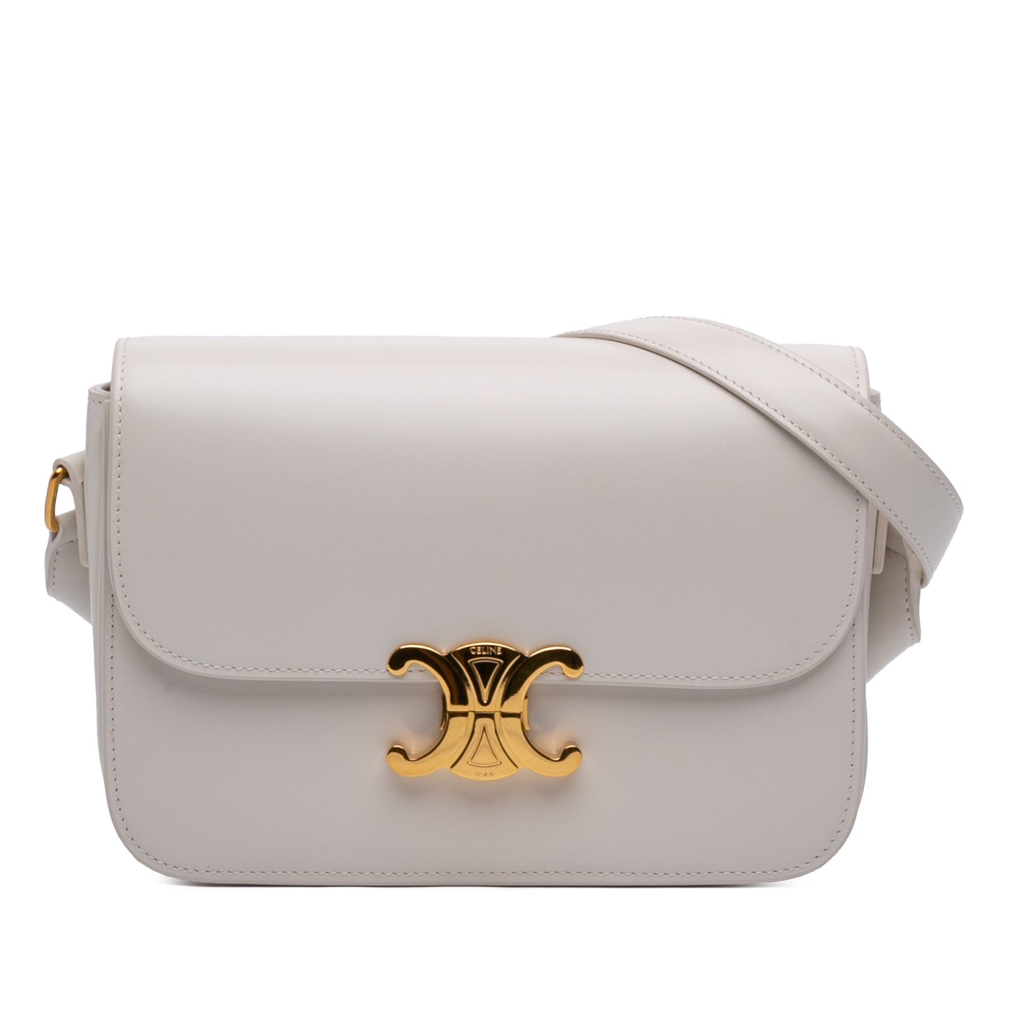 Celine Classique Shiny Calfskin Triomphe Crossbody