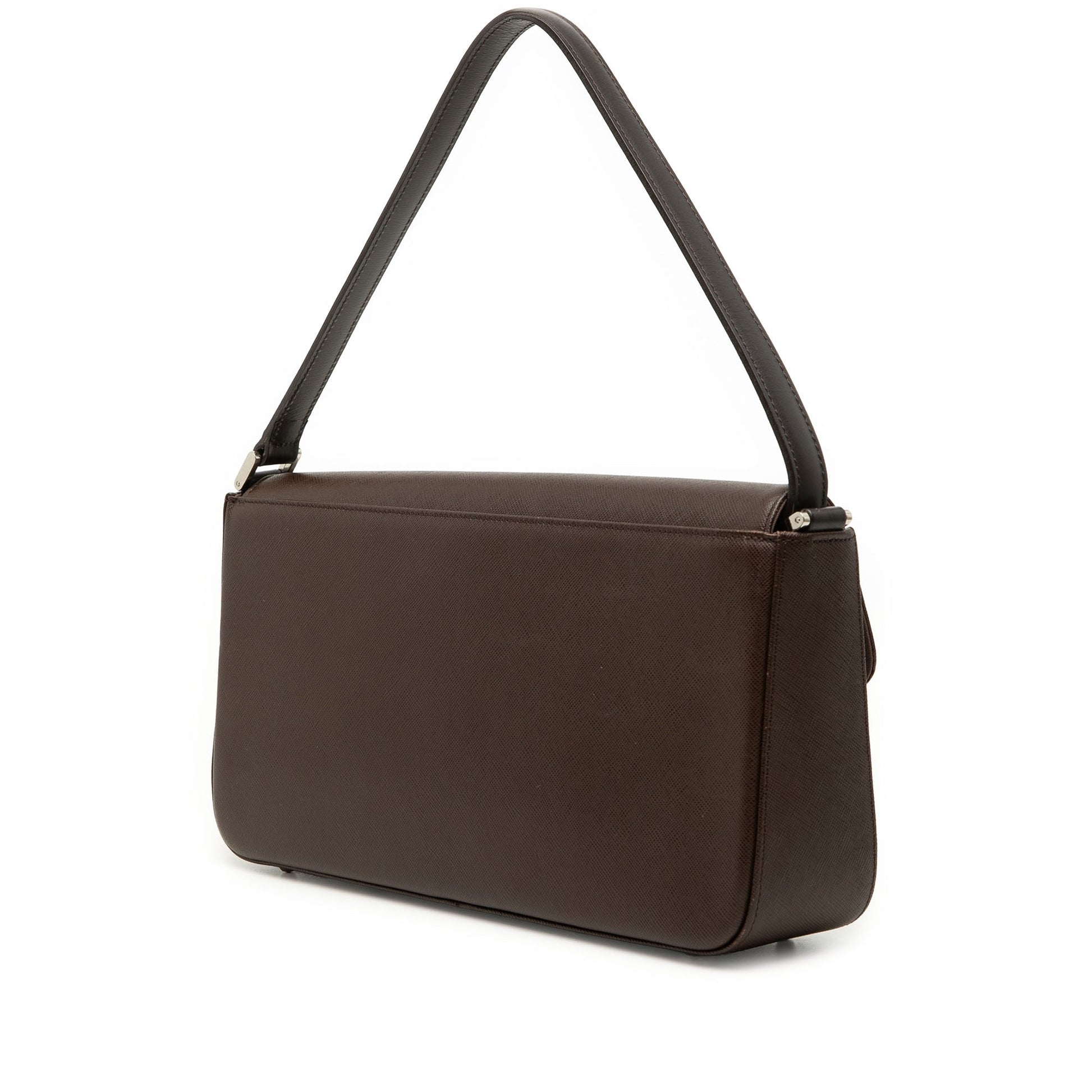 Burberry Leather Flap Shoulder Bag