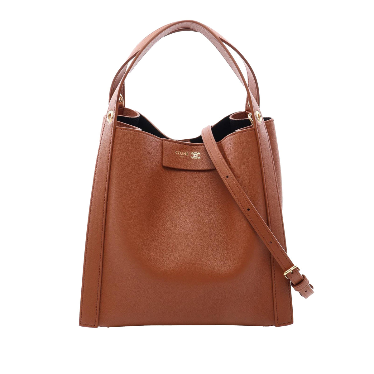 Celine Small Leather Cube Bag