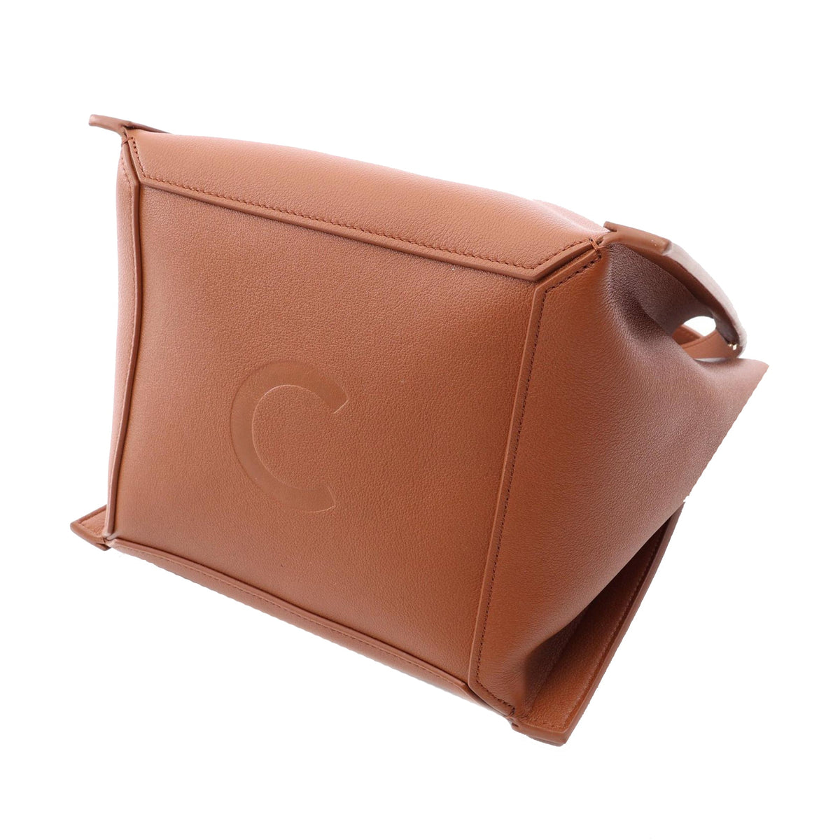 Celine Small Leather Cube Bag
