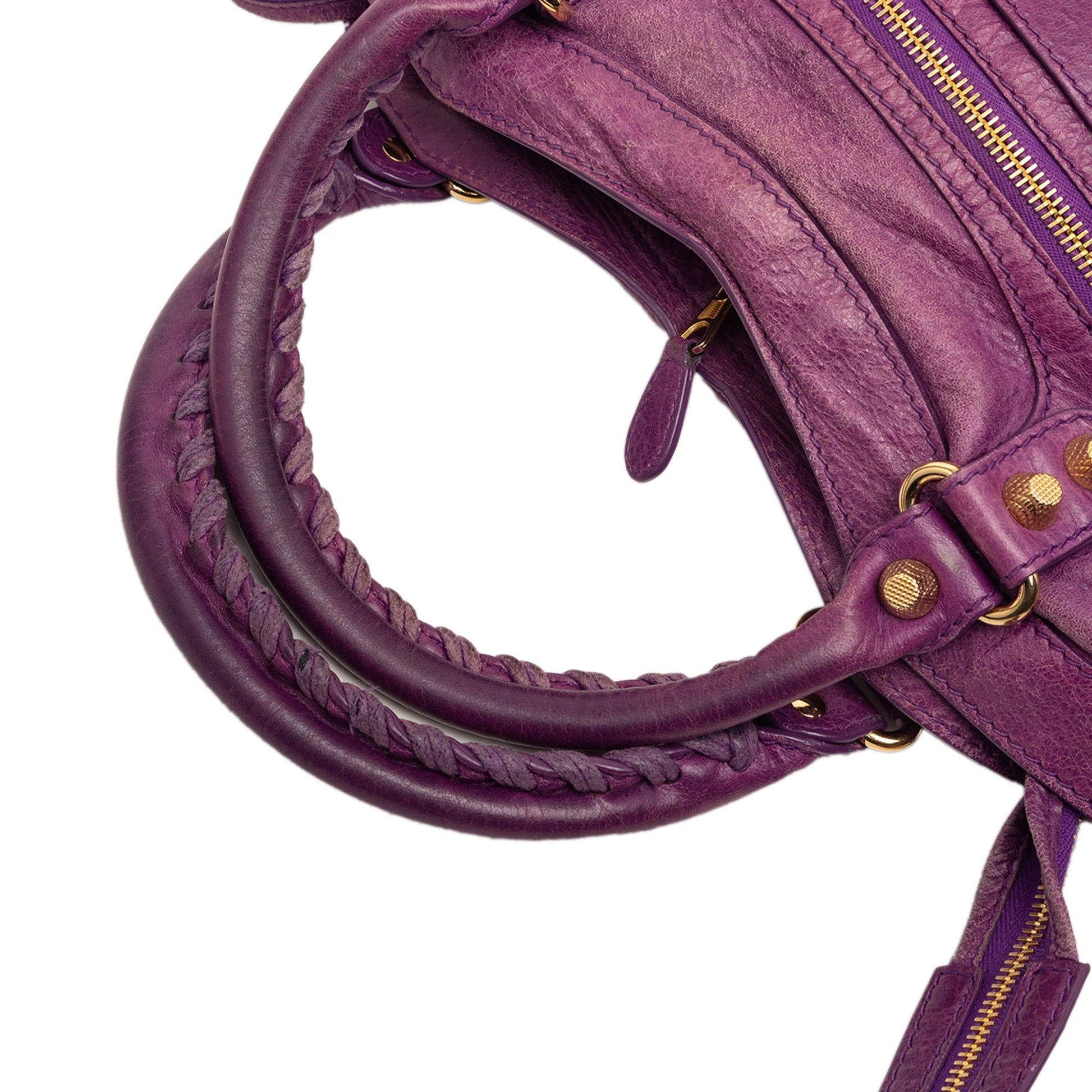 Lambskin Motocross Giant 12 Town Satchel