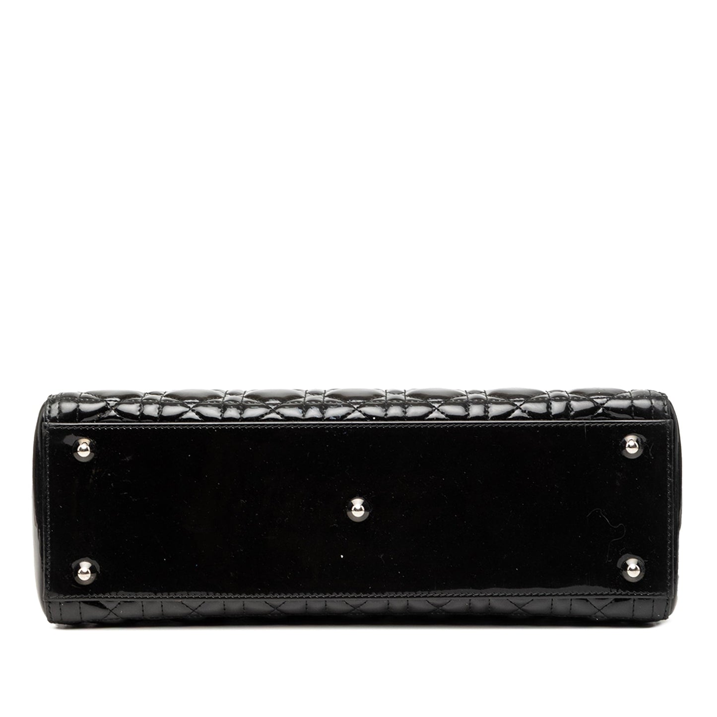 Dior Large Patent Cannage Lady Dior