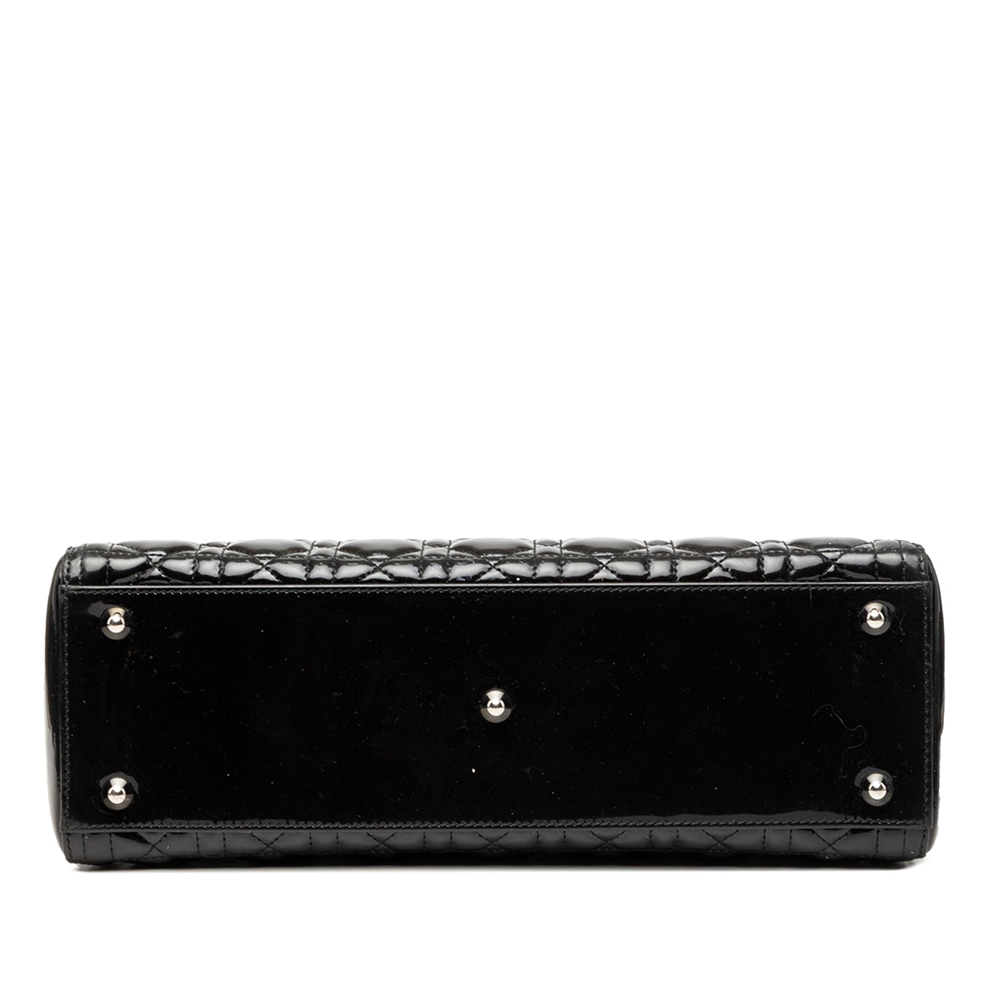 Dior Large Patent Cannage Lady Dior
