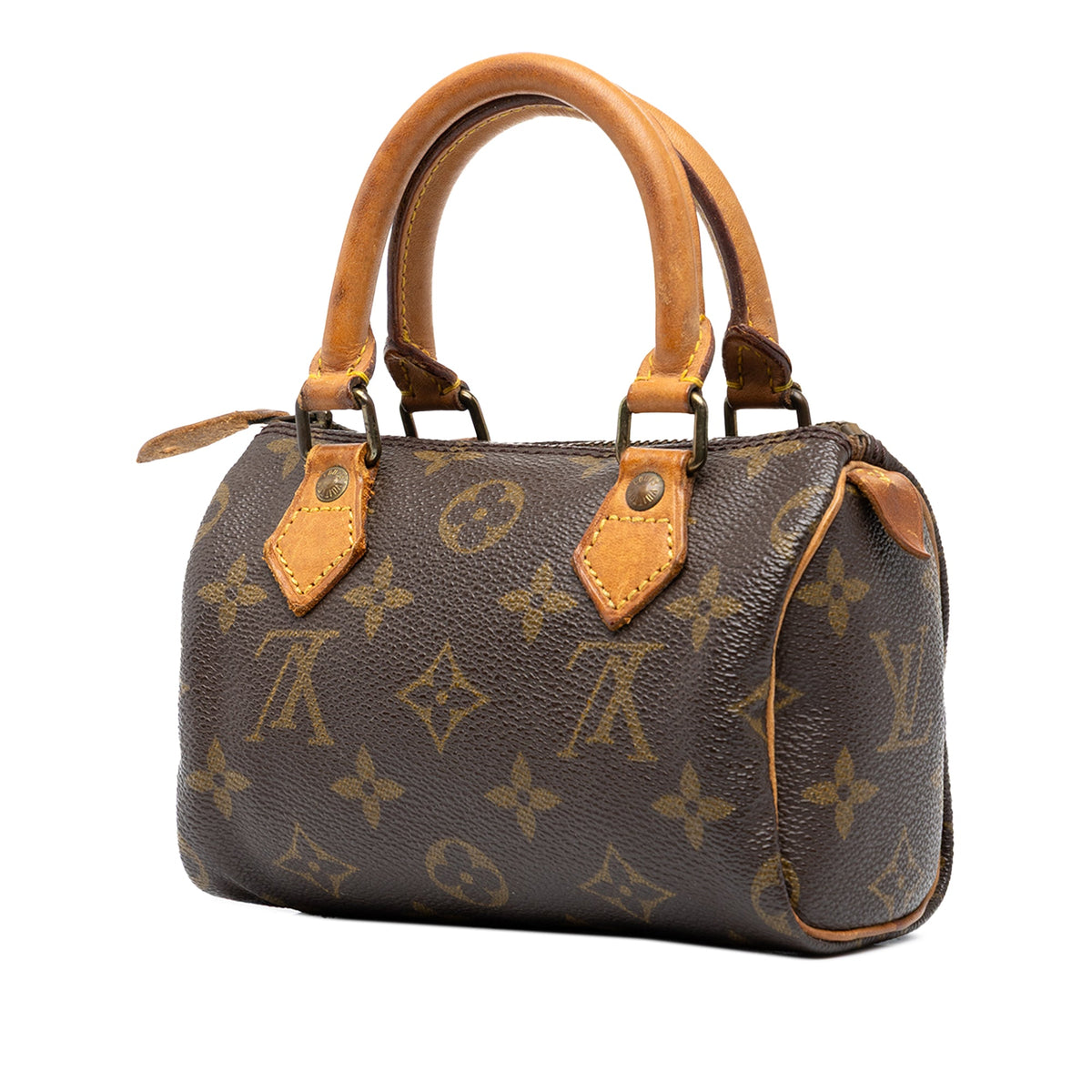 Louis Vuitton Monogram Mini Speedy HL — Brown