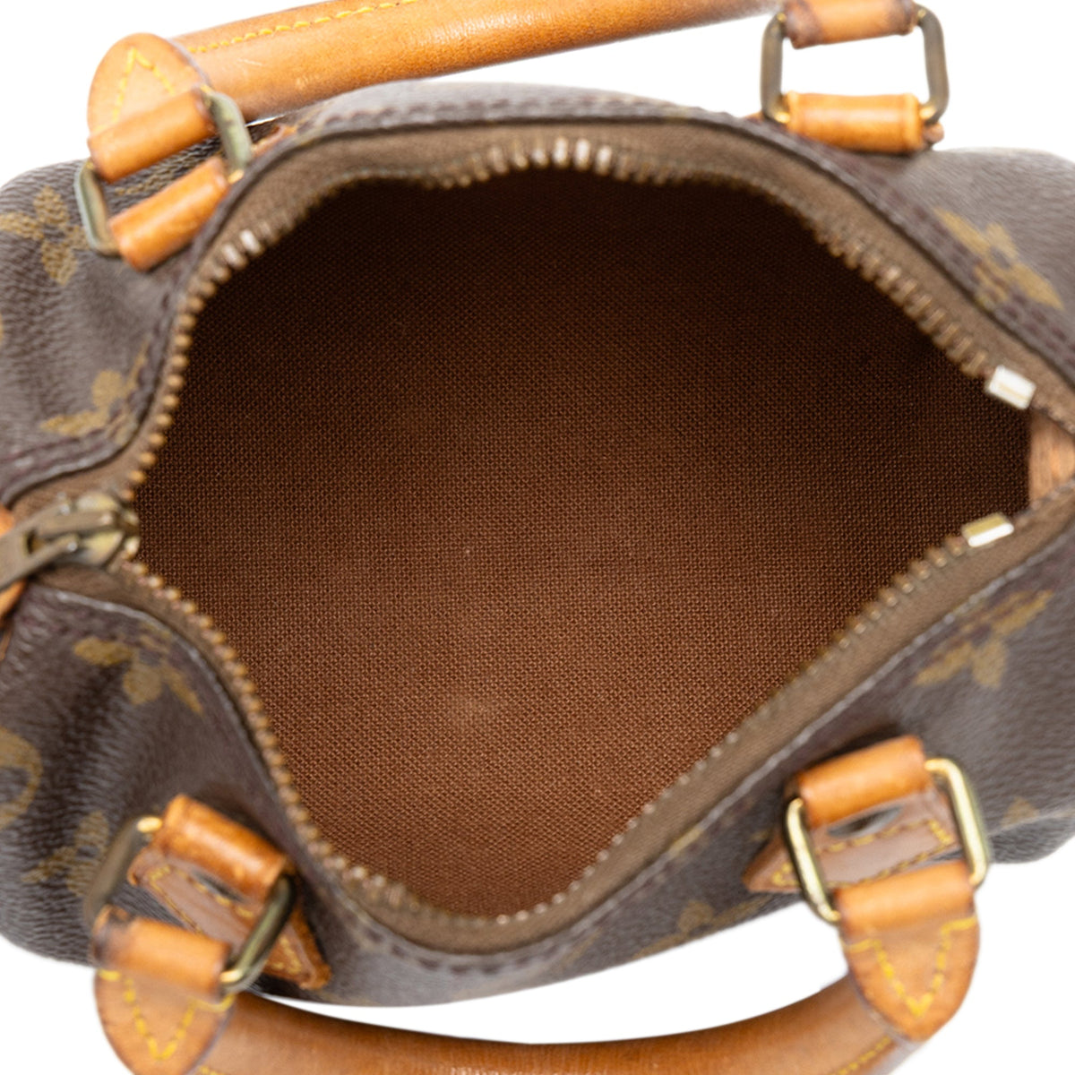 Louis Vuitton Monogram Mini Speedy HL — Brown
