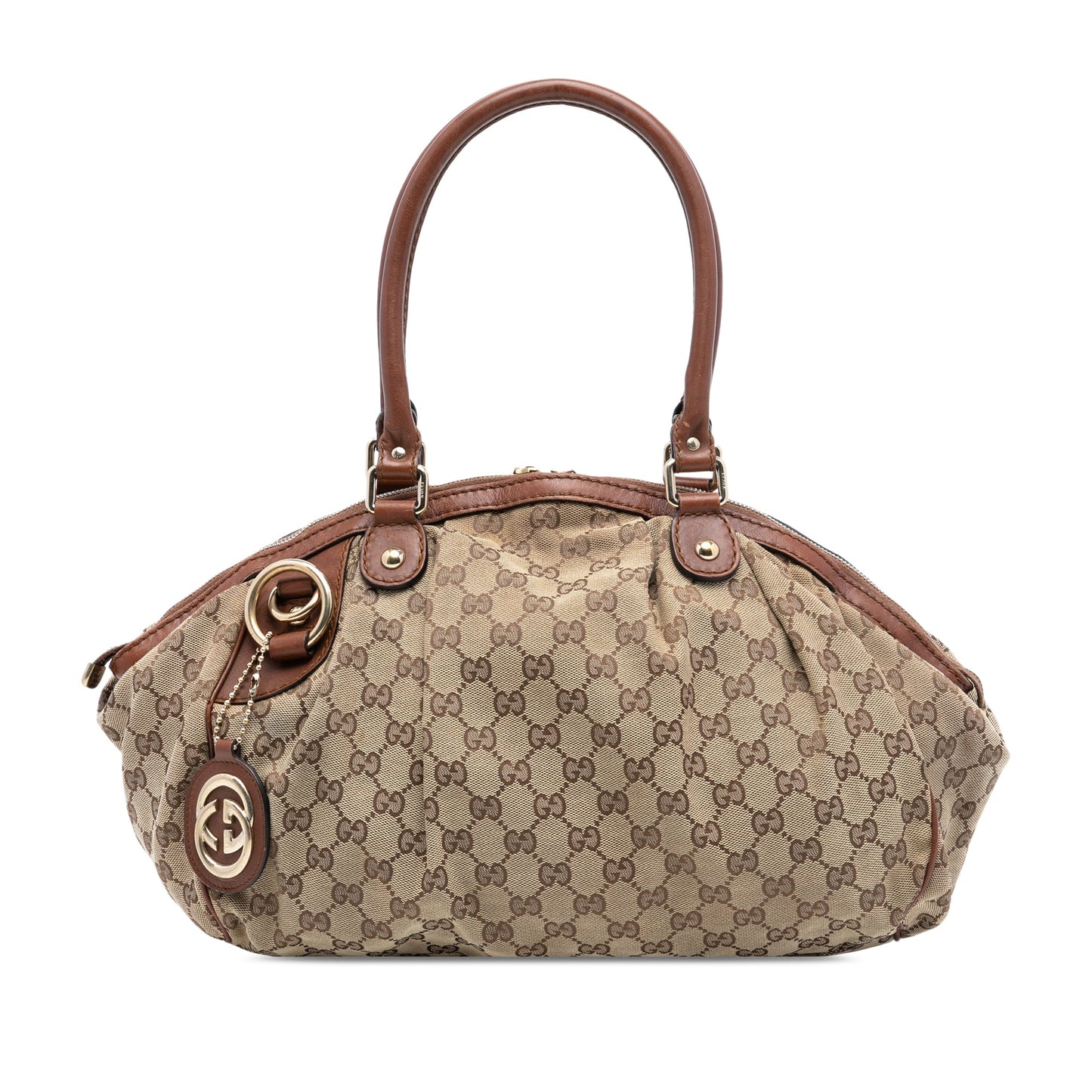 Gucci GG Canvas Sukey  Satchel