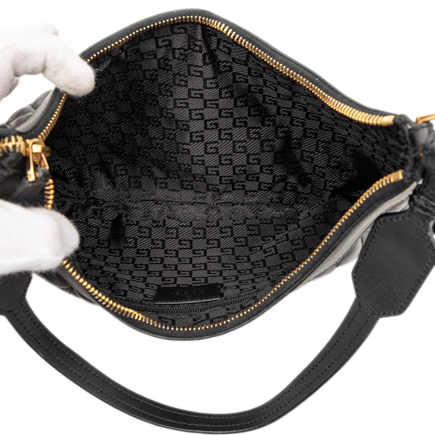 Quilted Calfskin Jackie Shoulder Bag