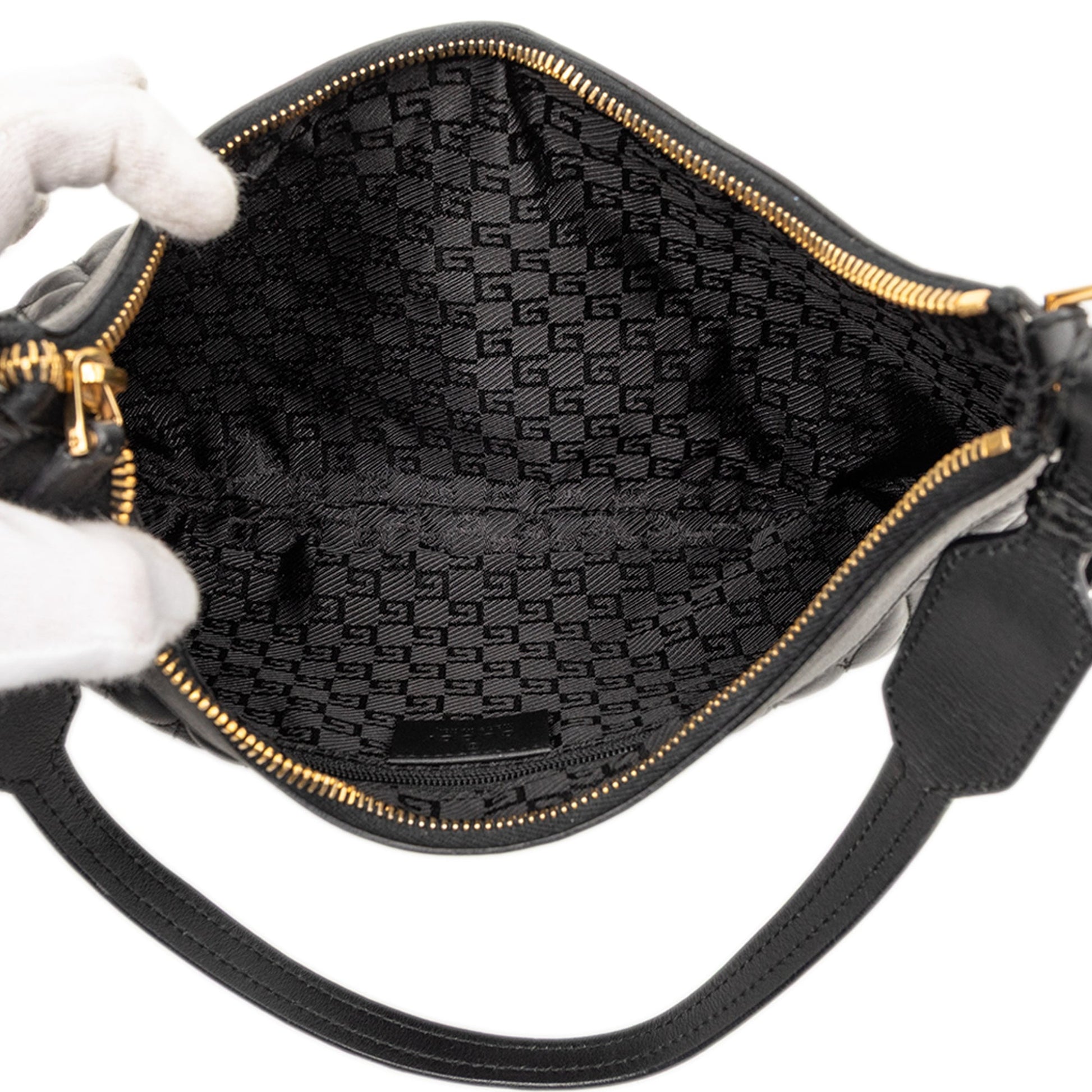Quilted Calfskin Jackie Shoulder Bag