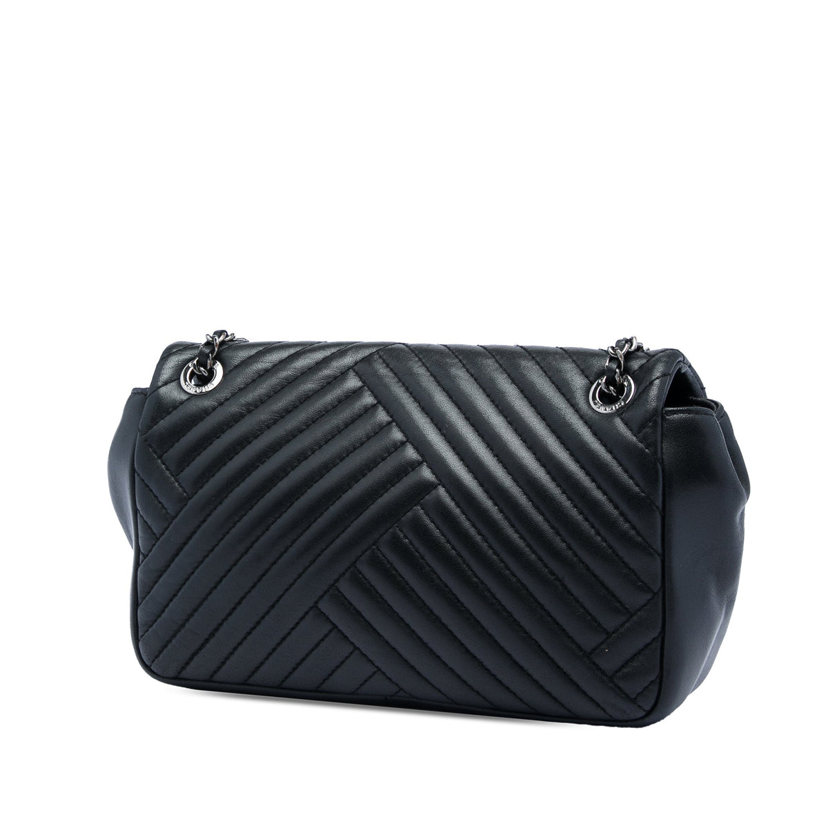 Chanel Small Lambskin CC Crossing Flap
