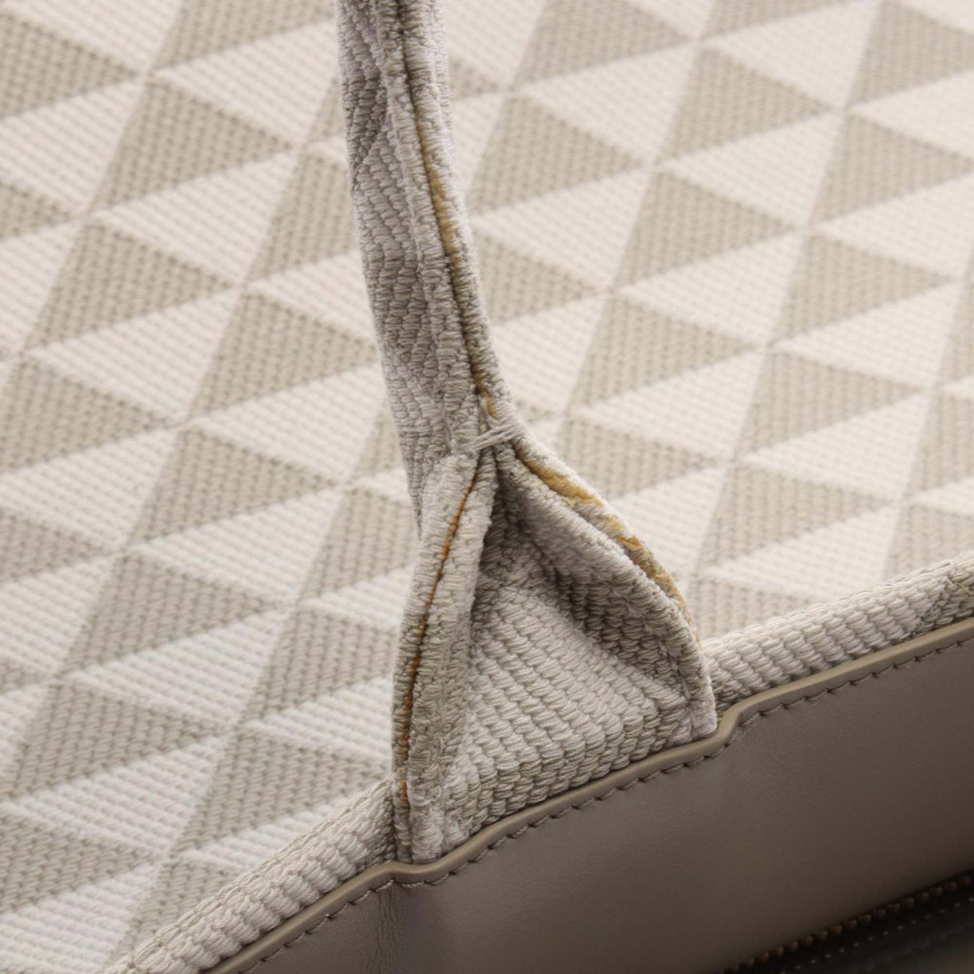 Prada Large Triangolo Jacquard Symbole Tote