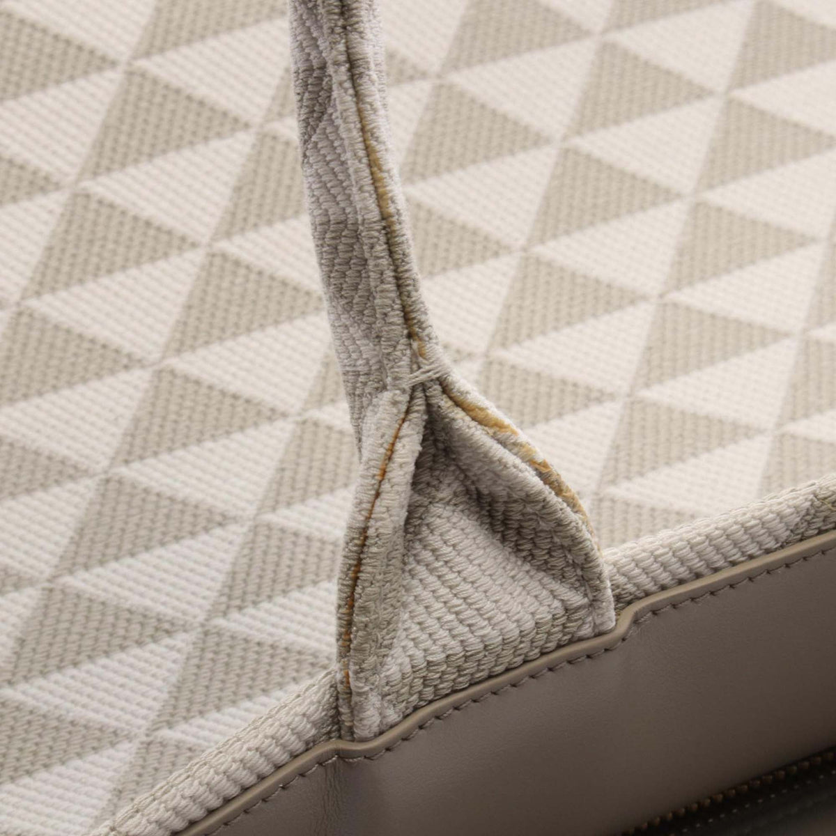 Prada Large Triangolo Jacquard Symbole Tote