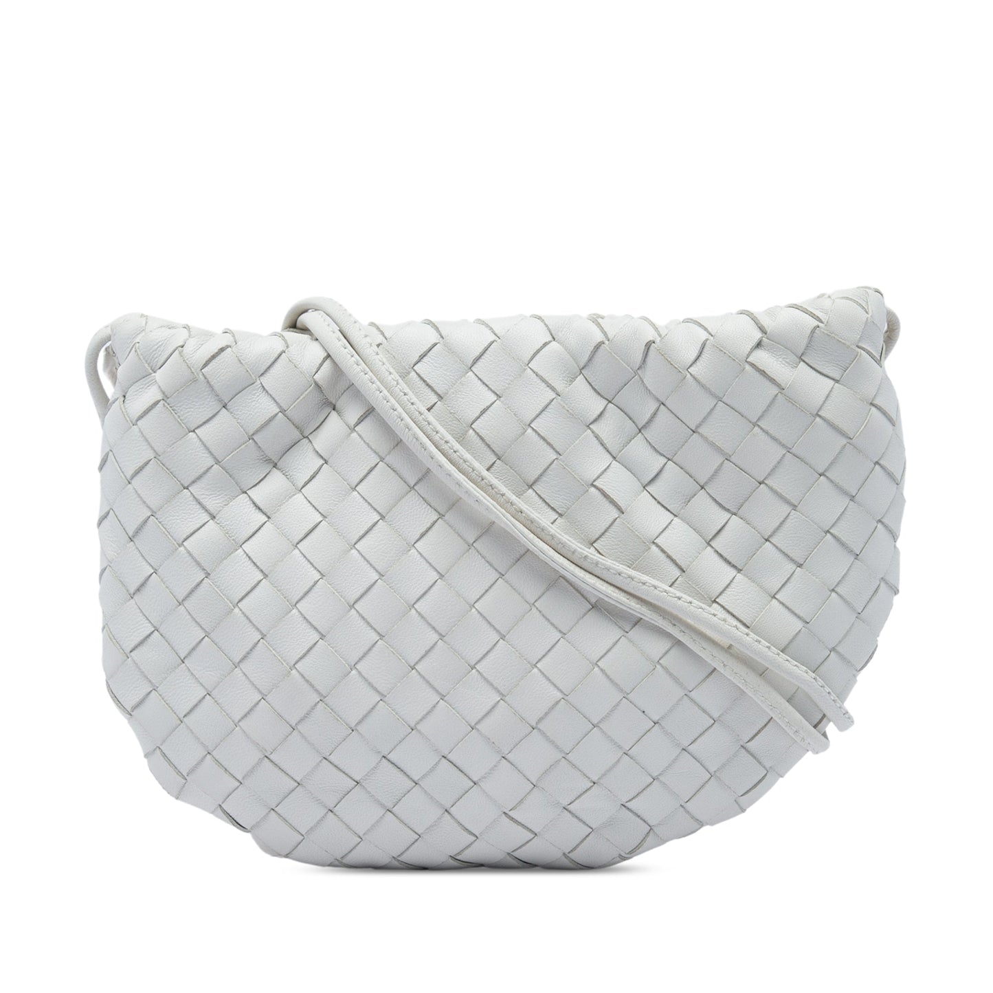 Bottega Veneta Mini Nappa Intrecciato Bulb Crossbody