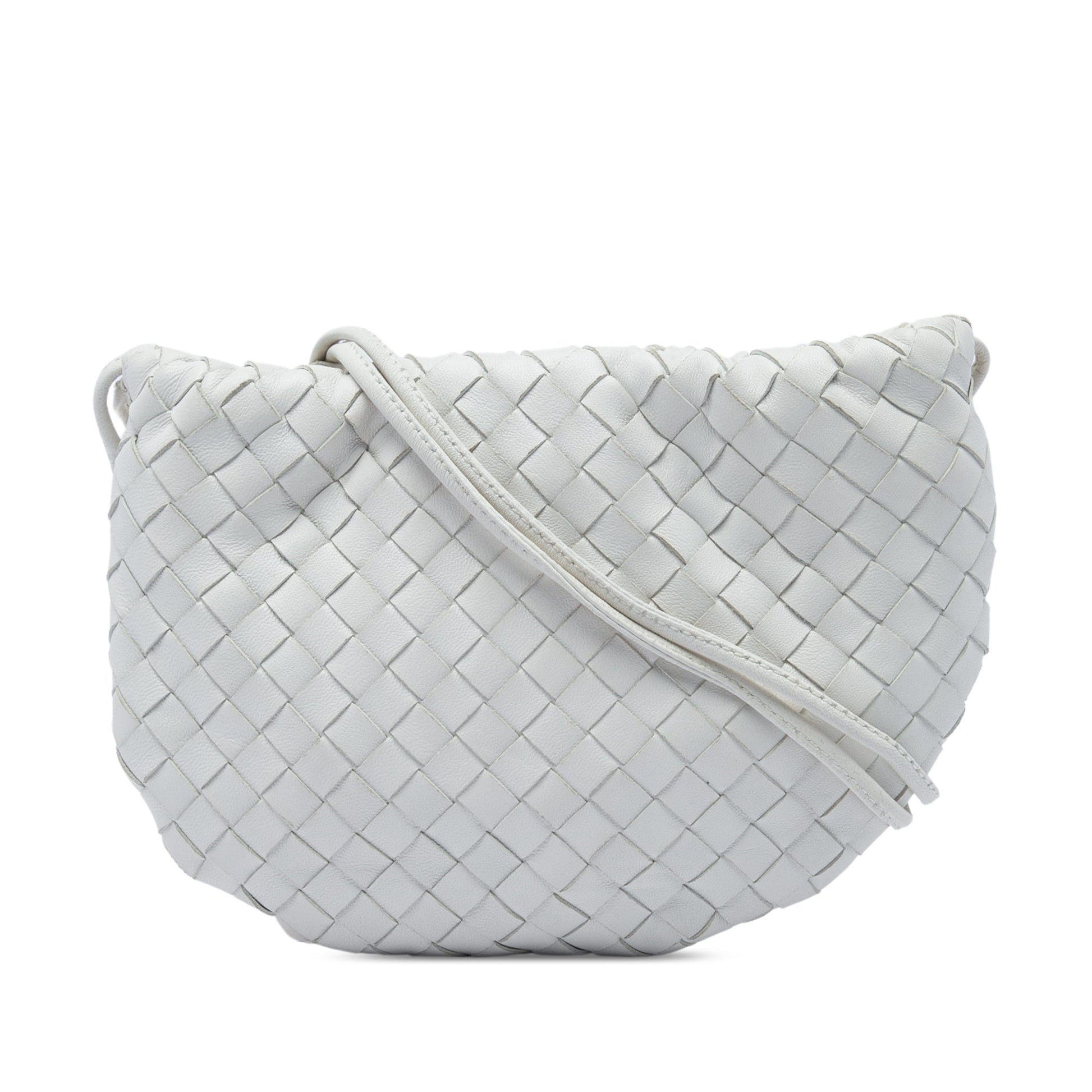 Bottega Veneta Mini Nappa Intrecciato Bulb Crossbody