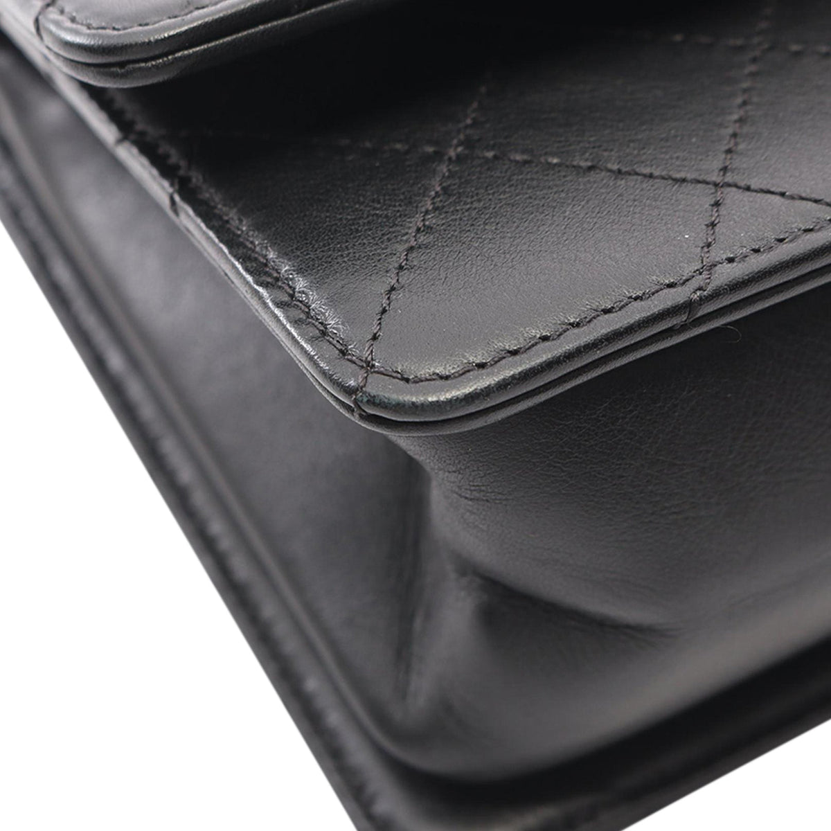 Chanel Stitched Calfskin Multi Chain Flap