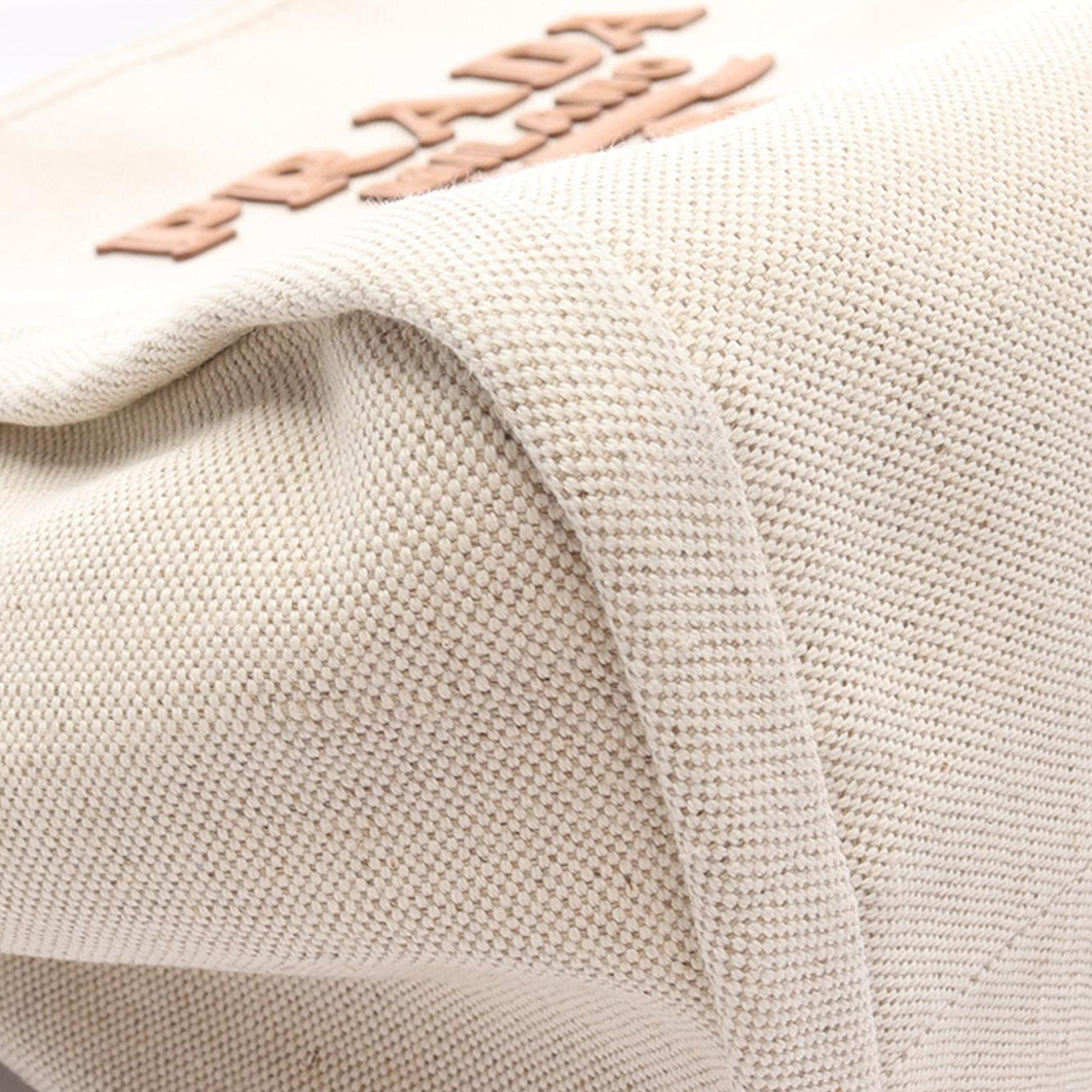 Prada Linen Blend Jardiniere Tote
