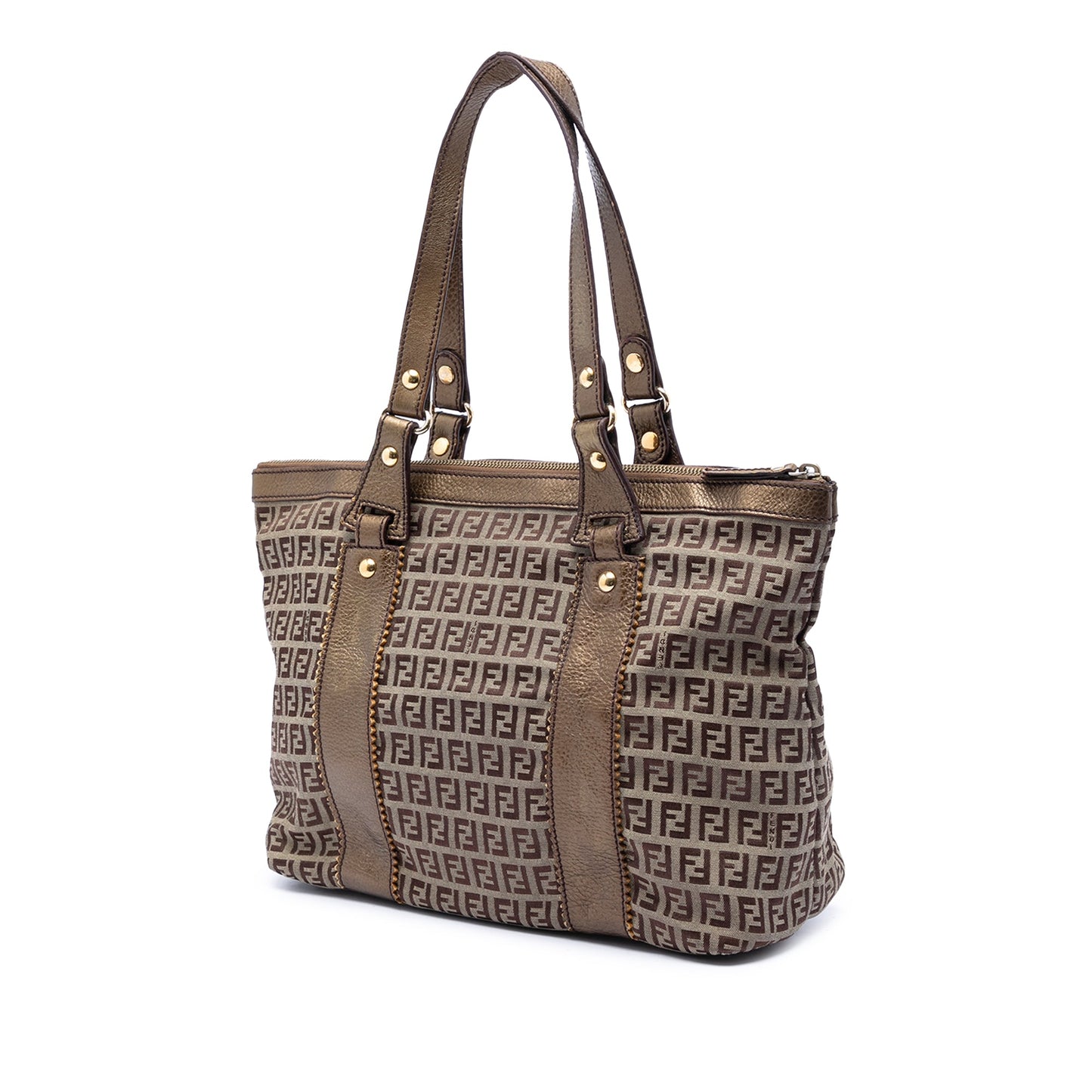 Fendi Zucchino Canvas Tote
