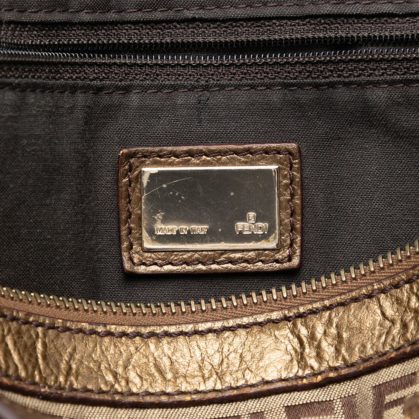 Fendi Zucchino Canvas Tote
