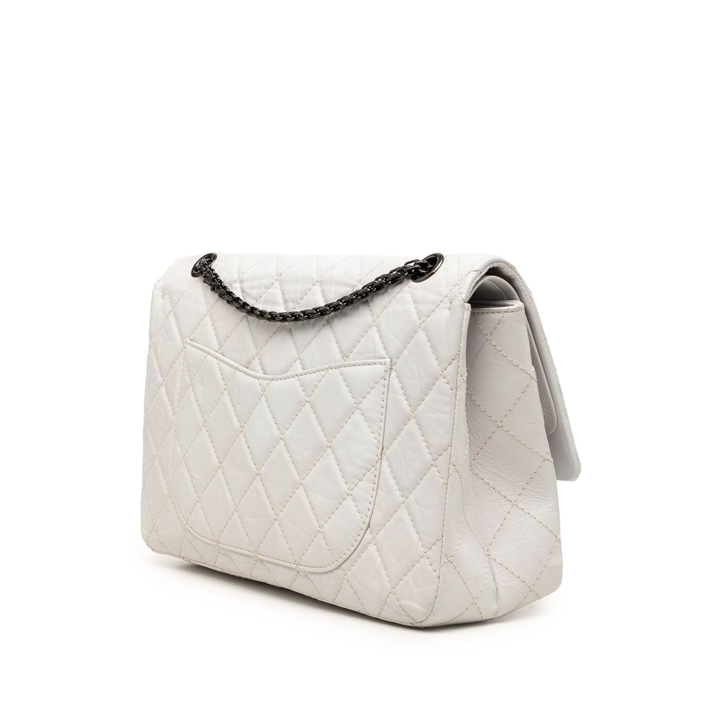 Chanel Quilted Aged Calfskin Reissue 2.55 Double Flap 227
