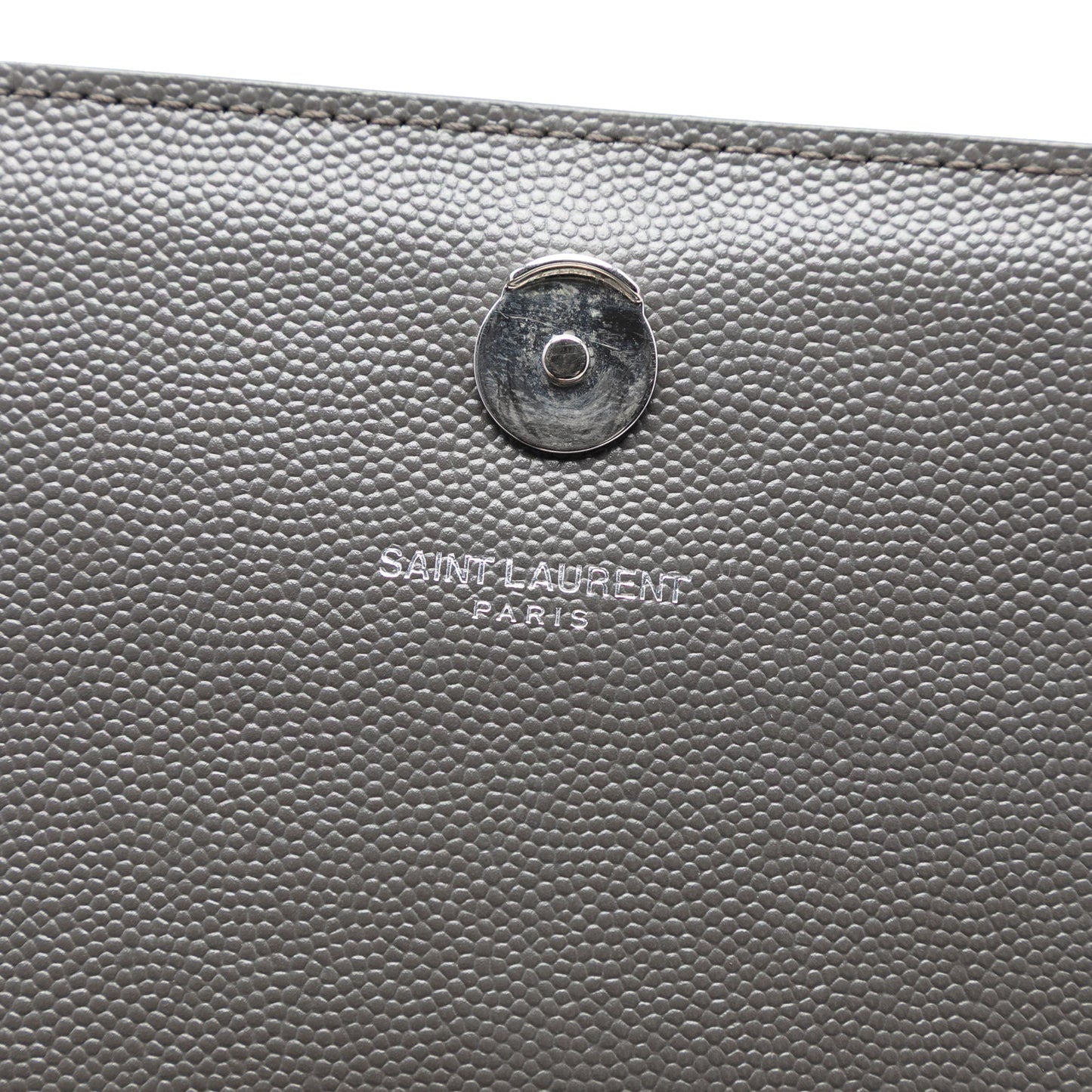 Saint Laurent Medium Grain De Poudre Monogram Kate Crossbody