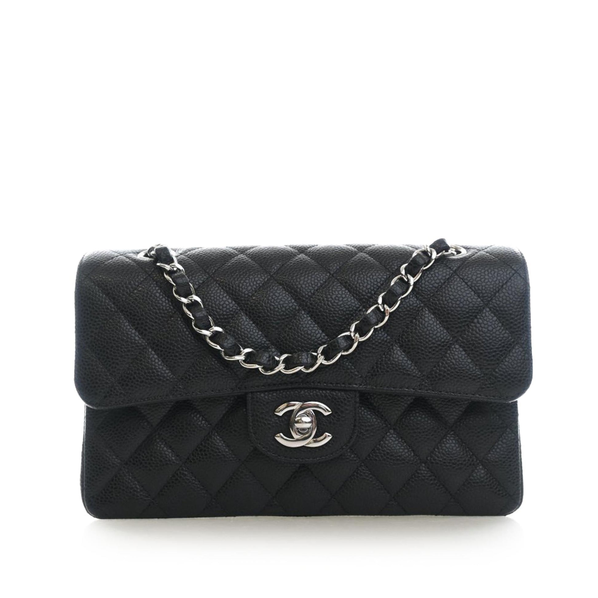 Chanel Small Classic Caviar Double Flap