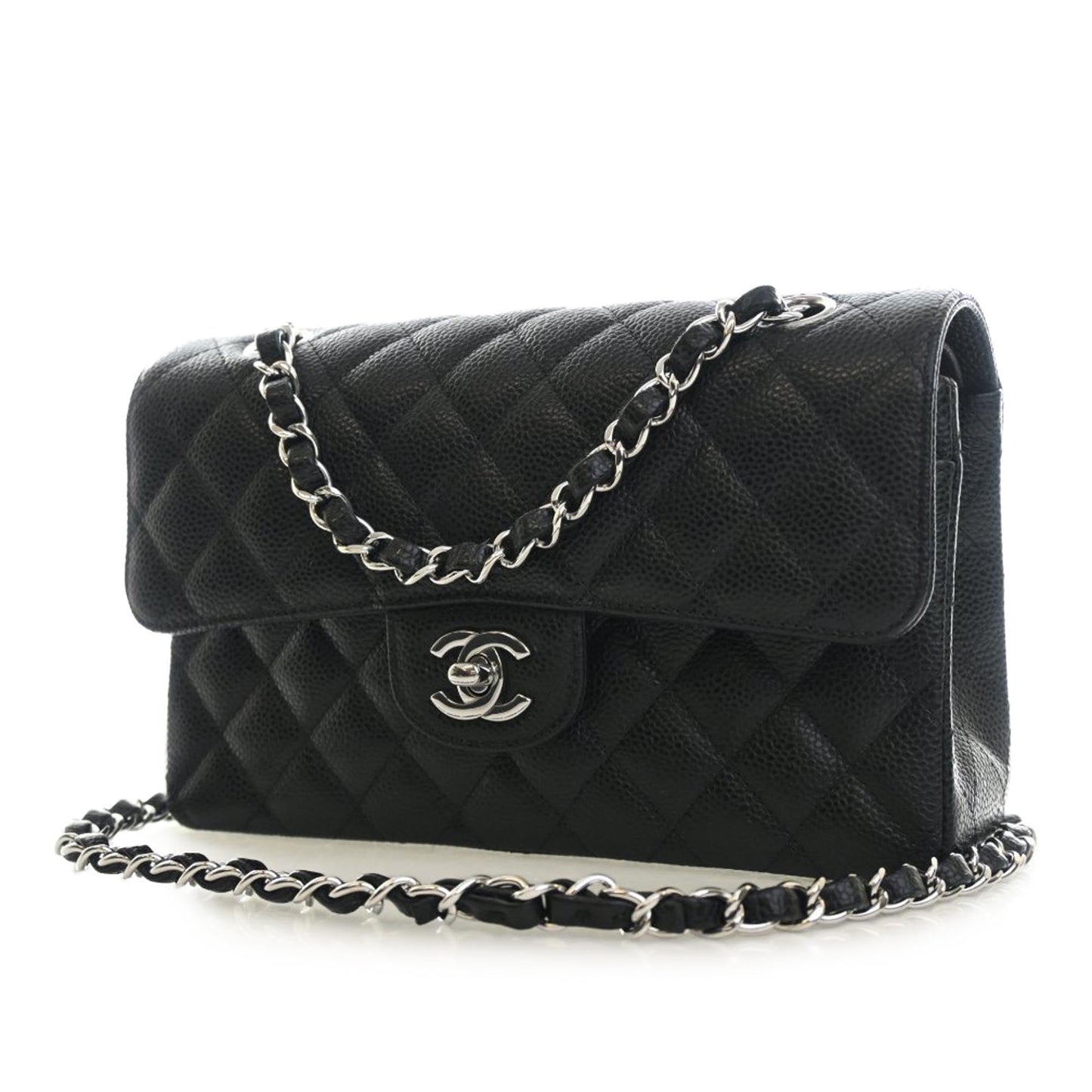 Chanel Small Classic Caviar Double Flap