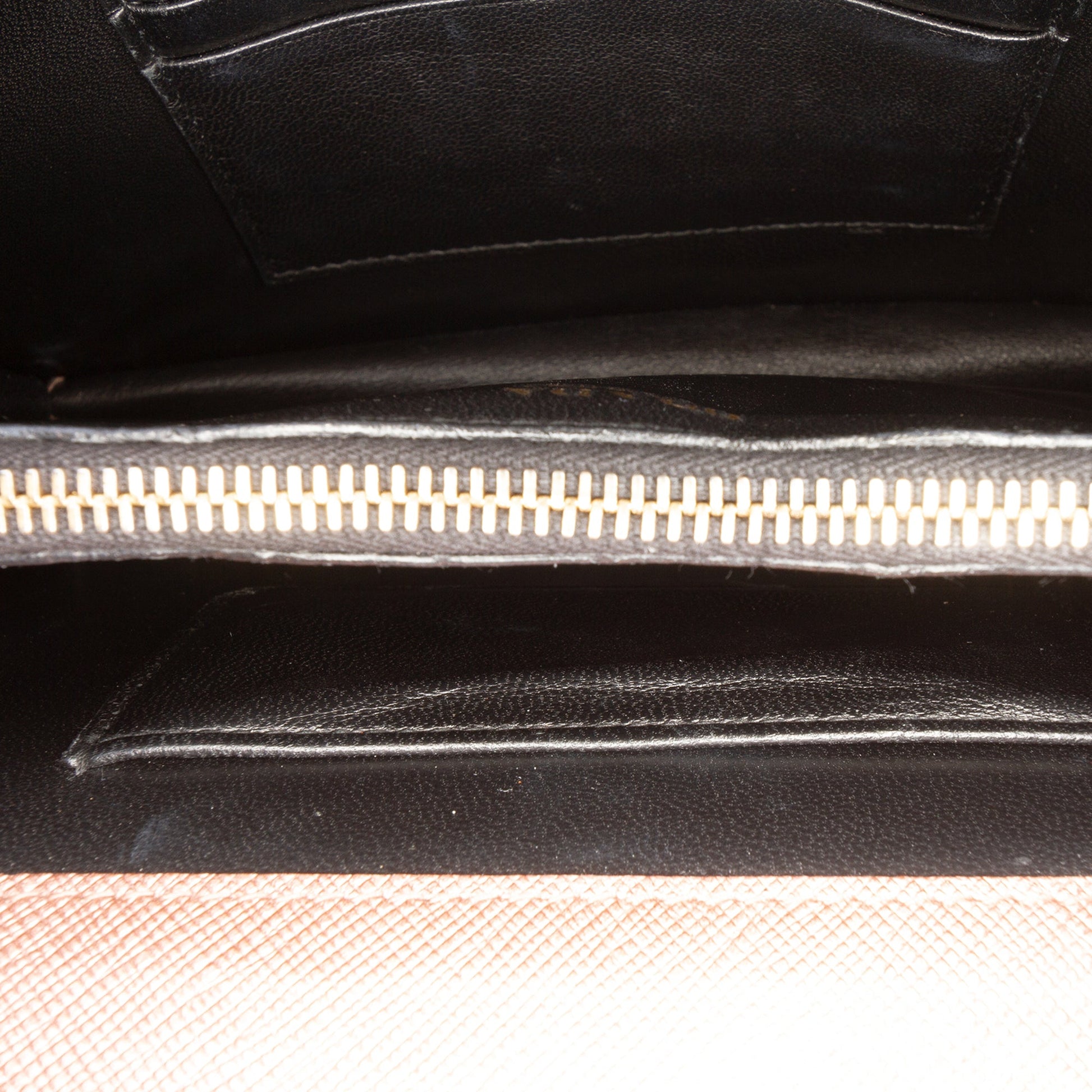 Prada Metallic Saffiano Lux Chain Crossbody