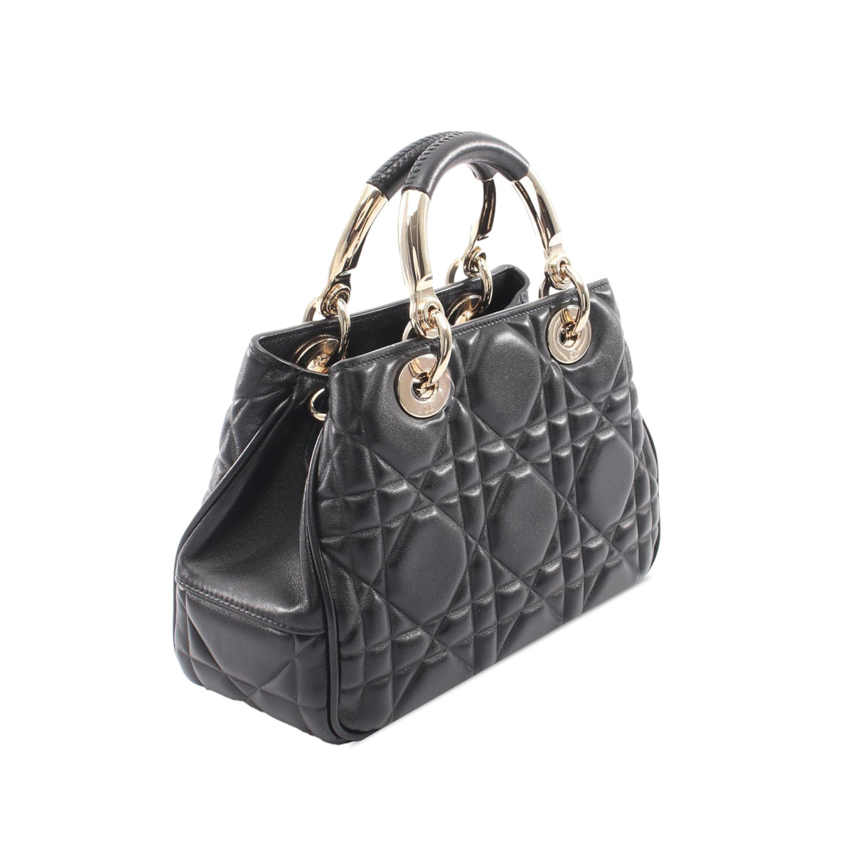 Dior Small Calfskin Cannage Lady 95.22 Bag