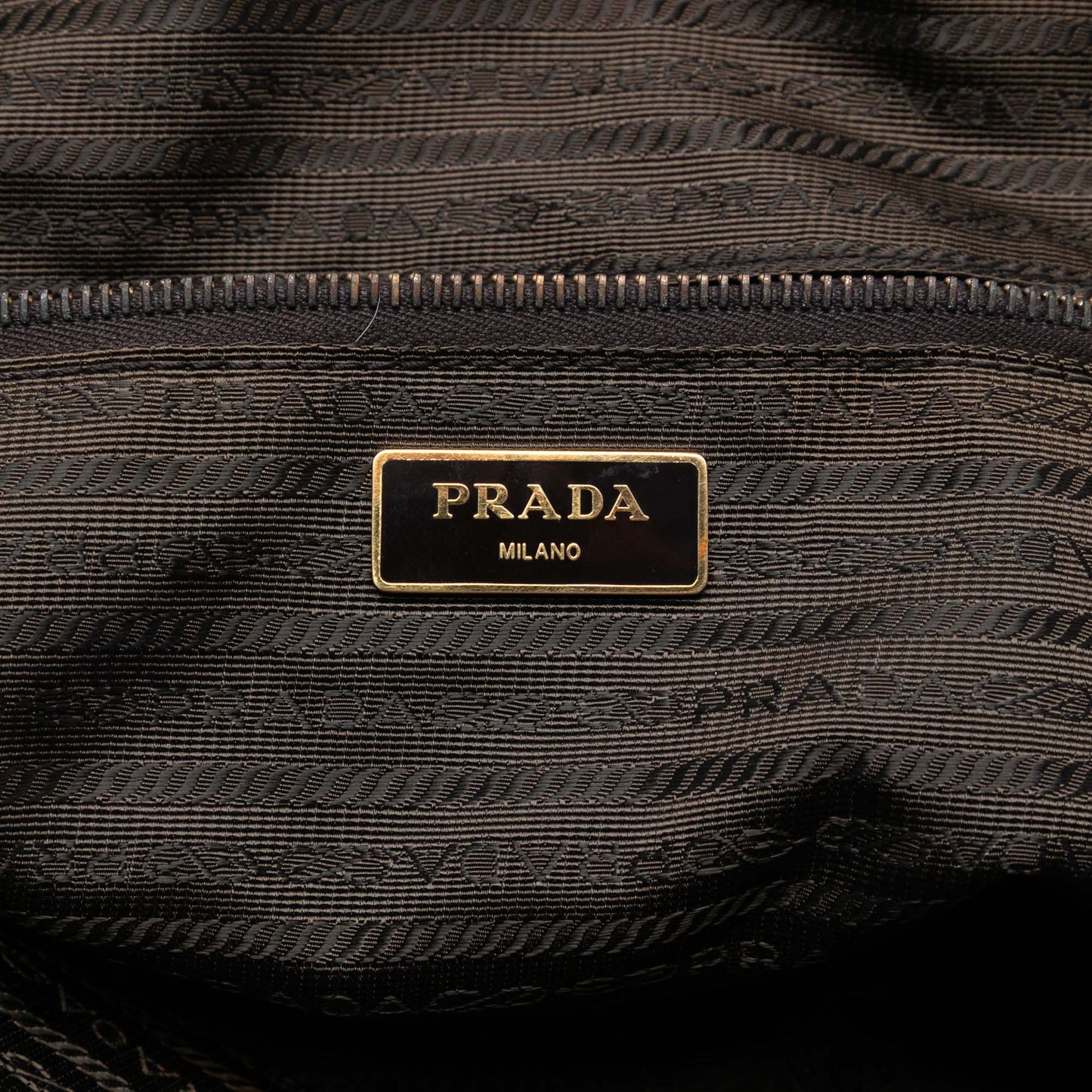 Prada Tessuto Zip Top Convertible Tote