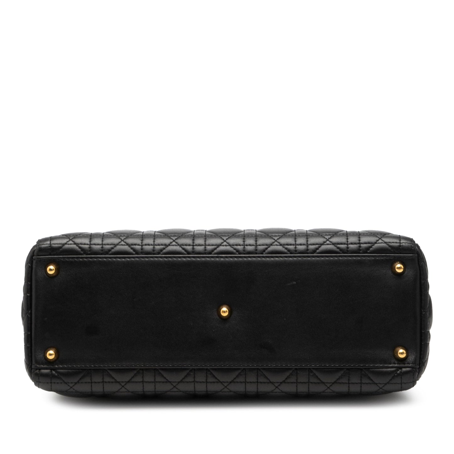 Dior Large Lambskin Cannage Lady Dior
