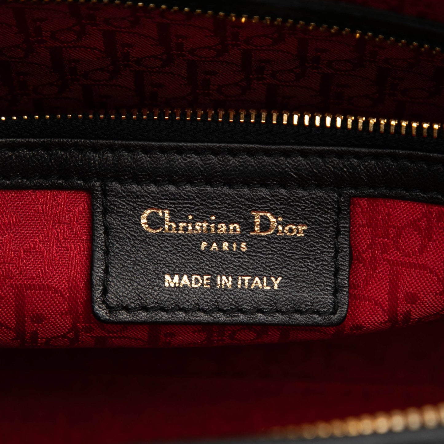 Dior Large Lambskin Cannage Lady Dior