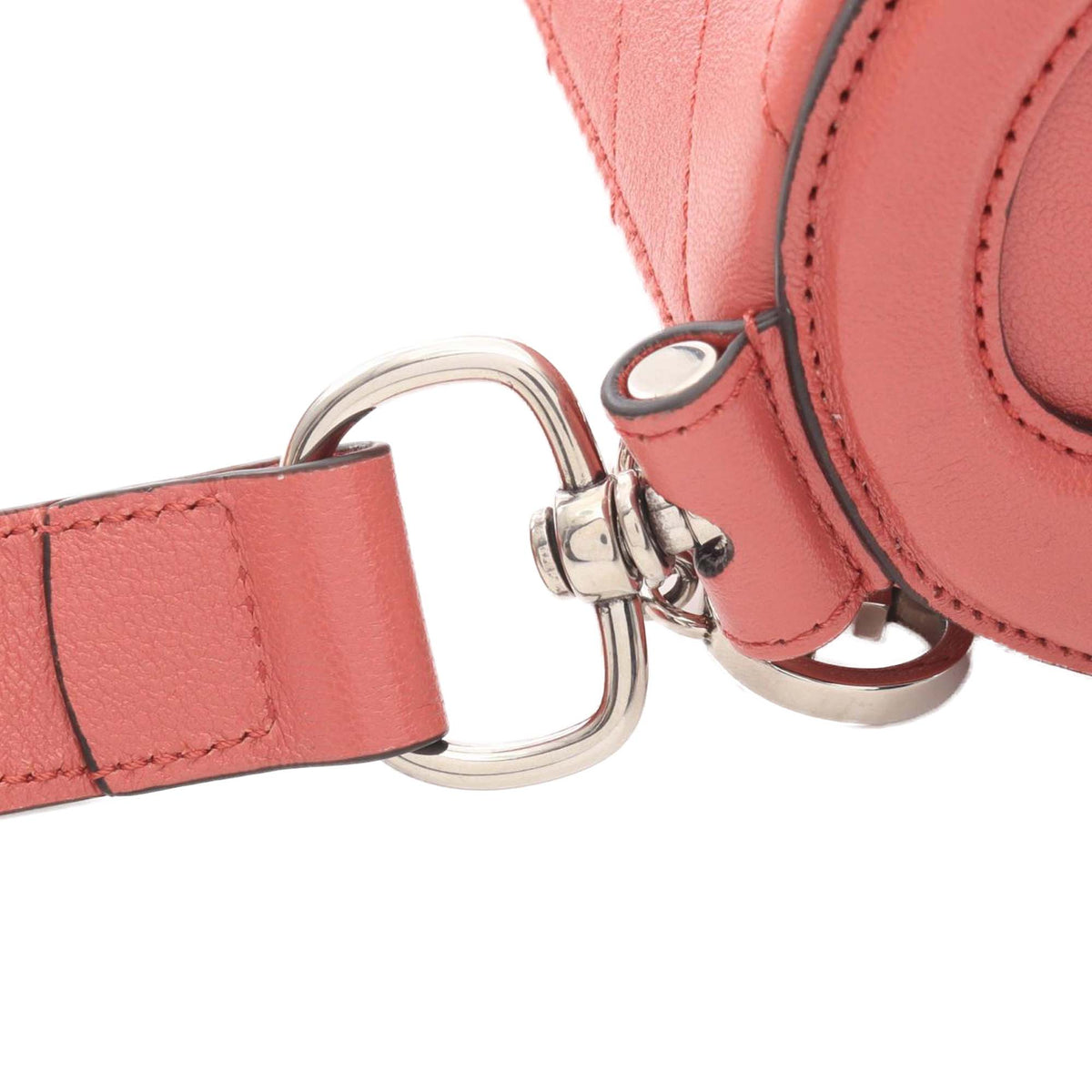 Gucci Mini Leather Blondie Barrel Shoulder Bag