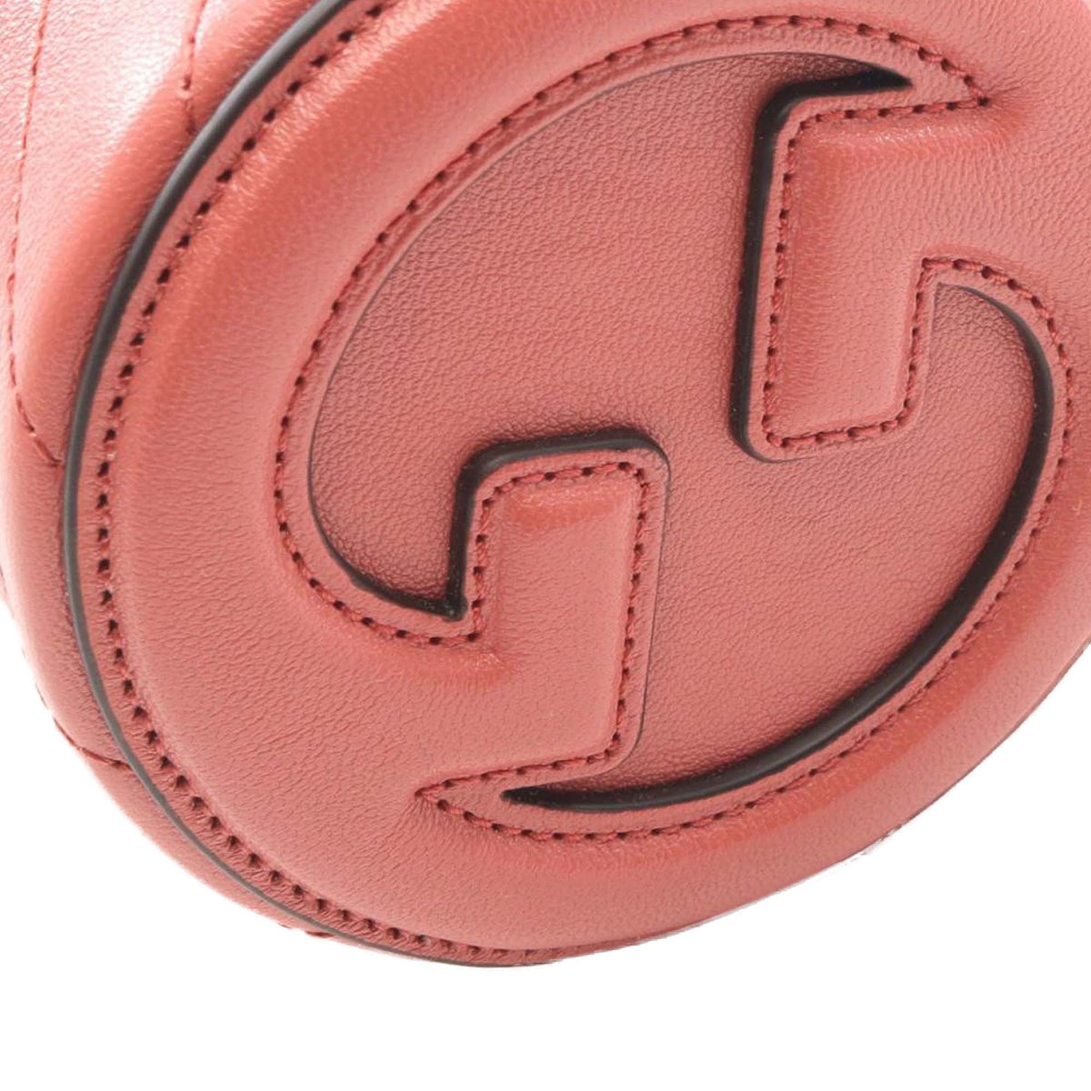 Gucci Mini Leather Blondie Barrel Shoulder Bag