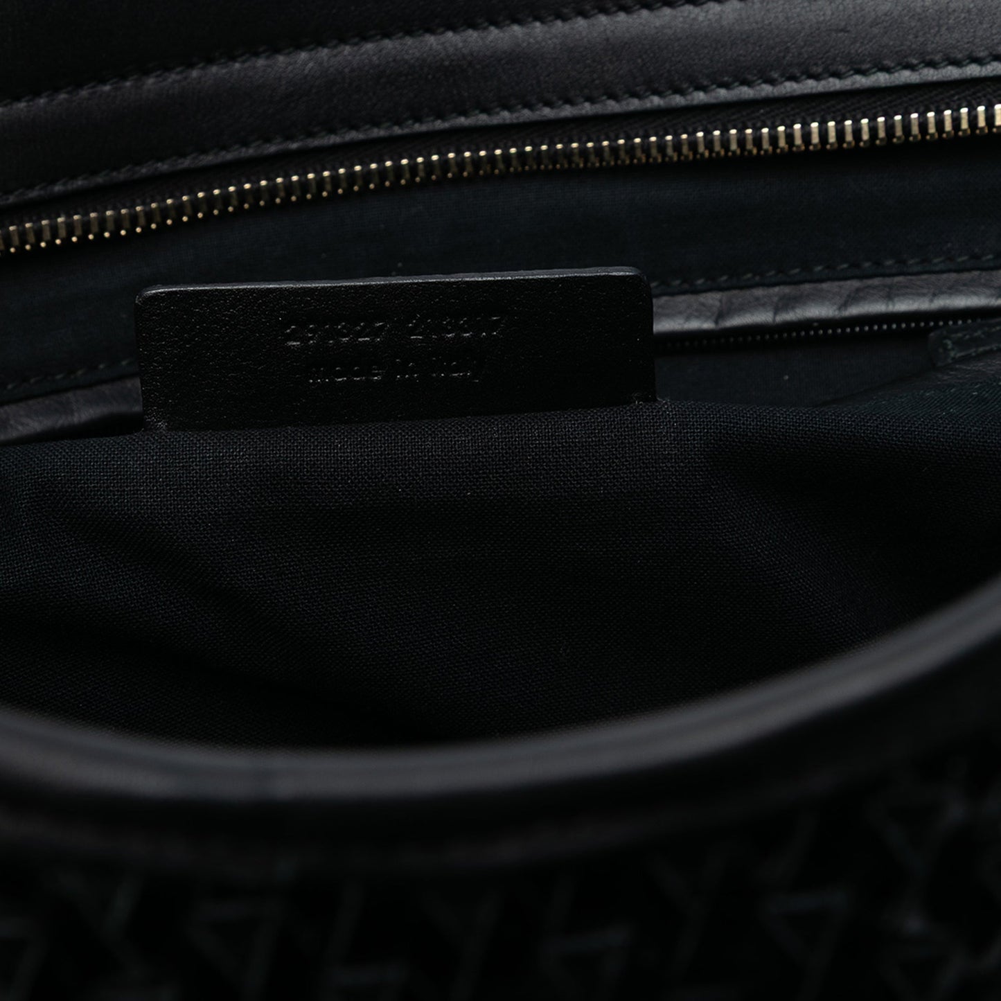 Saint Laurent Large Leather and Braided Vinyl Cabas Chyc Satchel