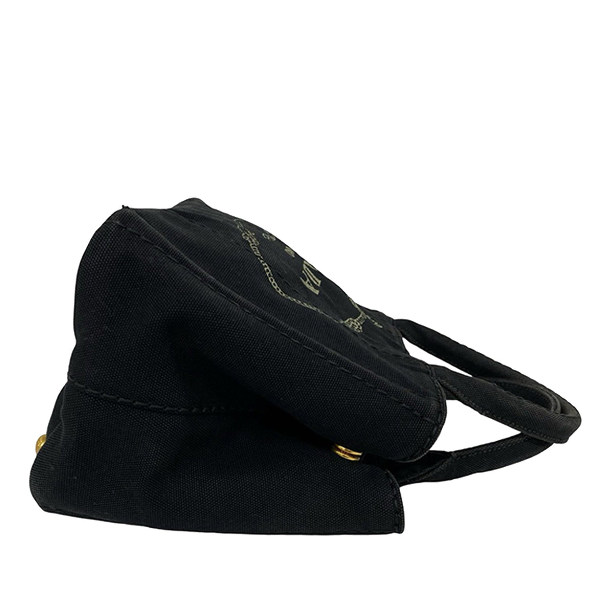 Prada Small Canvas Canapa Logo Tote