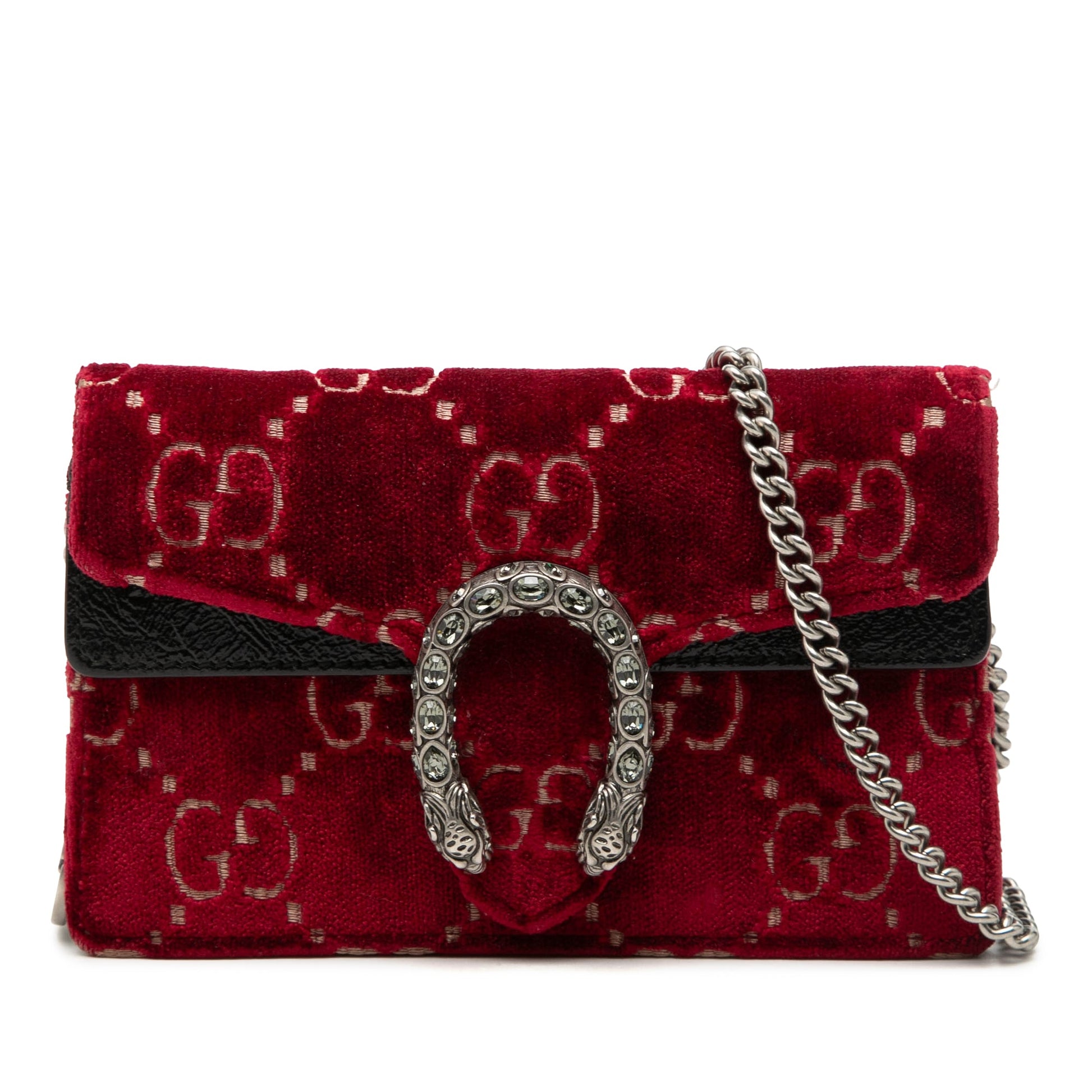 Gucci Mini GG Velvet Dionysus Crossbody