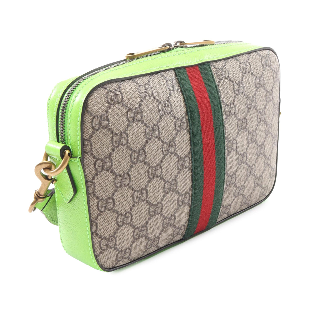 Gucci Small GG Supreme Web Ophidia Crossbody