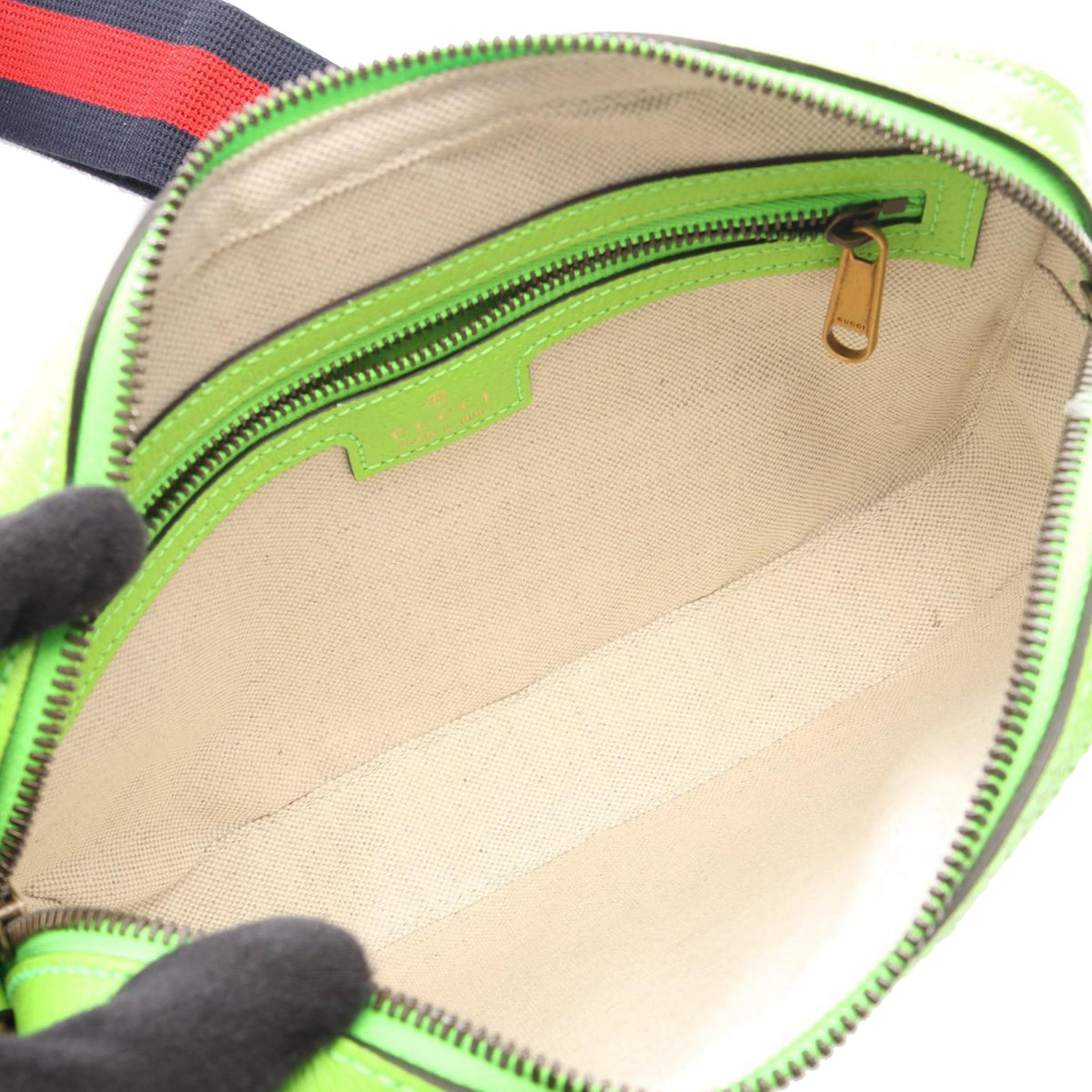 Gucci Small GG Supreme Web Ophidia Crossbody