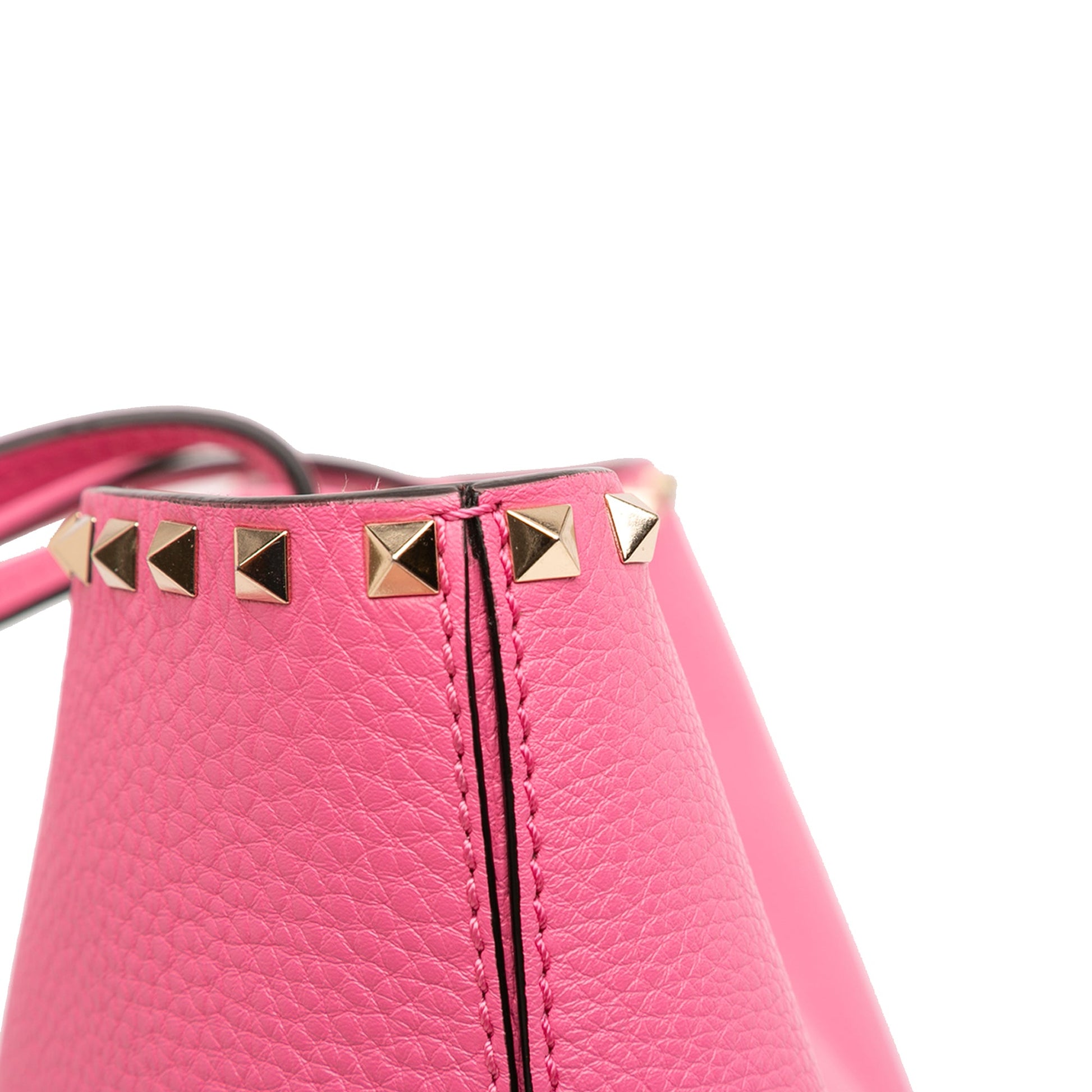 Valentino Leather Rockstud Tote