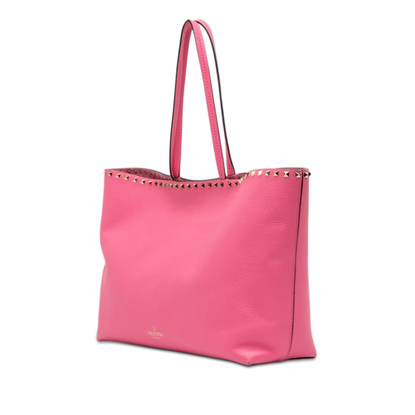 Valentino Leather Rockstud Tote