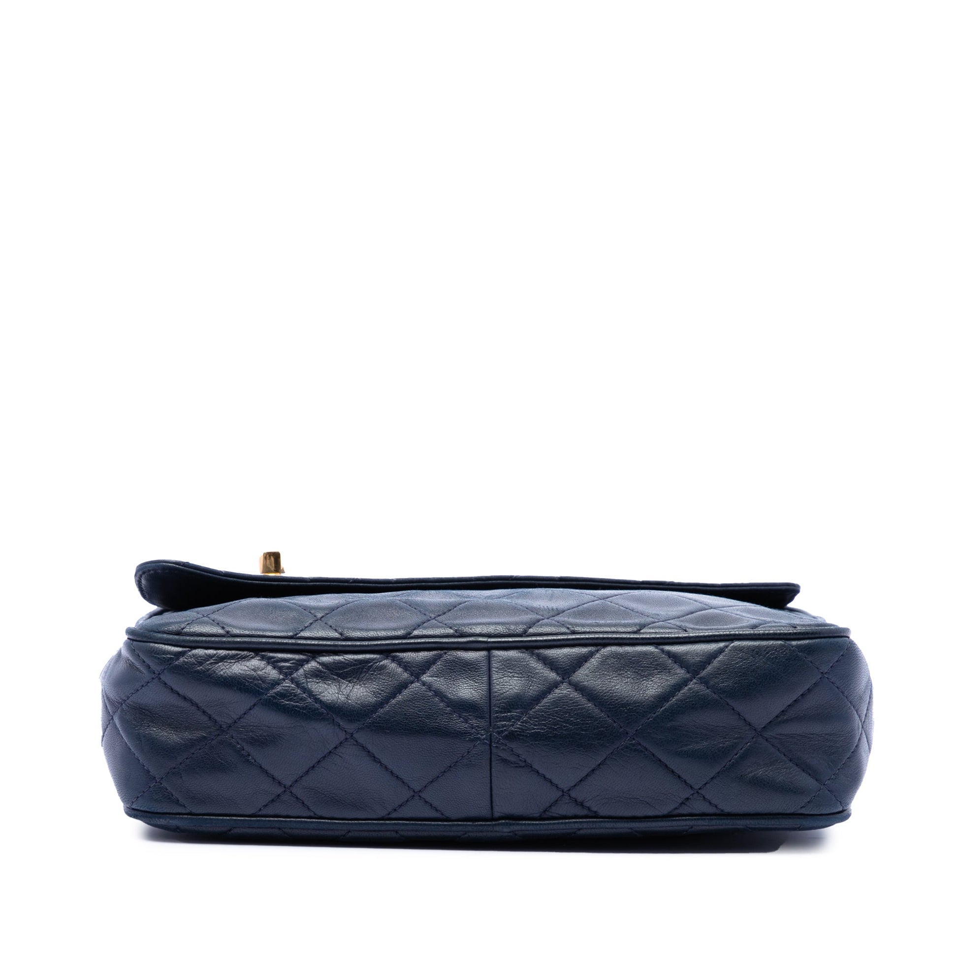Chanel CC Quilted Lambskin Tassel Camera Bag